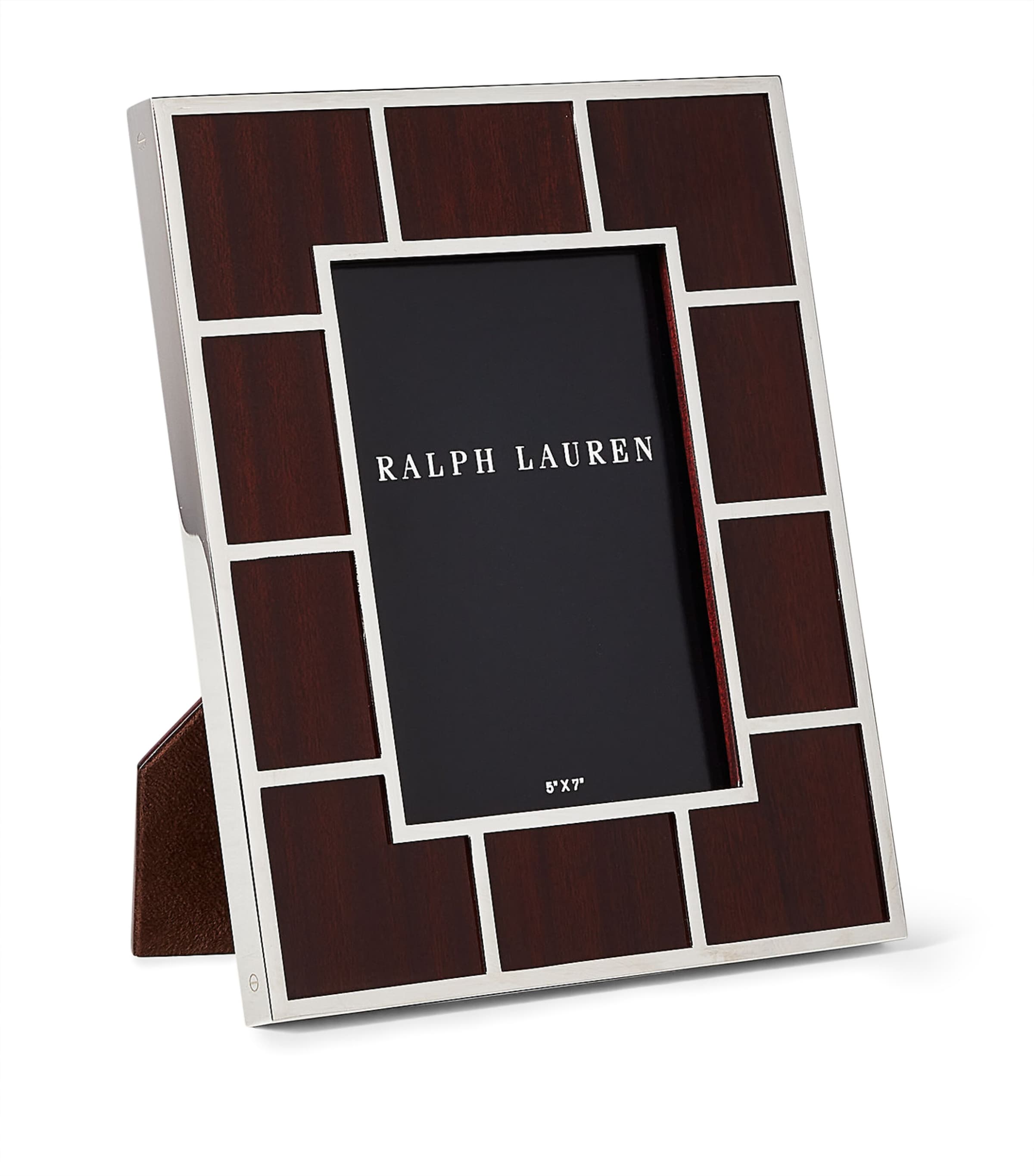 Polo Ralph Lauren Wood Veneer Hilding Frame In Brown