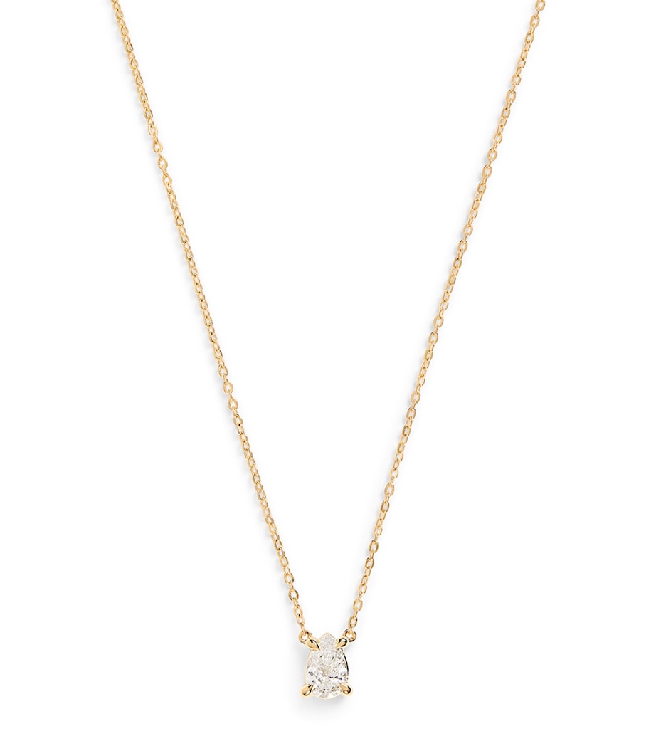 Yellow Gold and Diamond Pendant Necklace (0.75ct) YELLOW GOLD Image 1