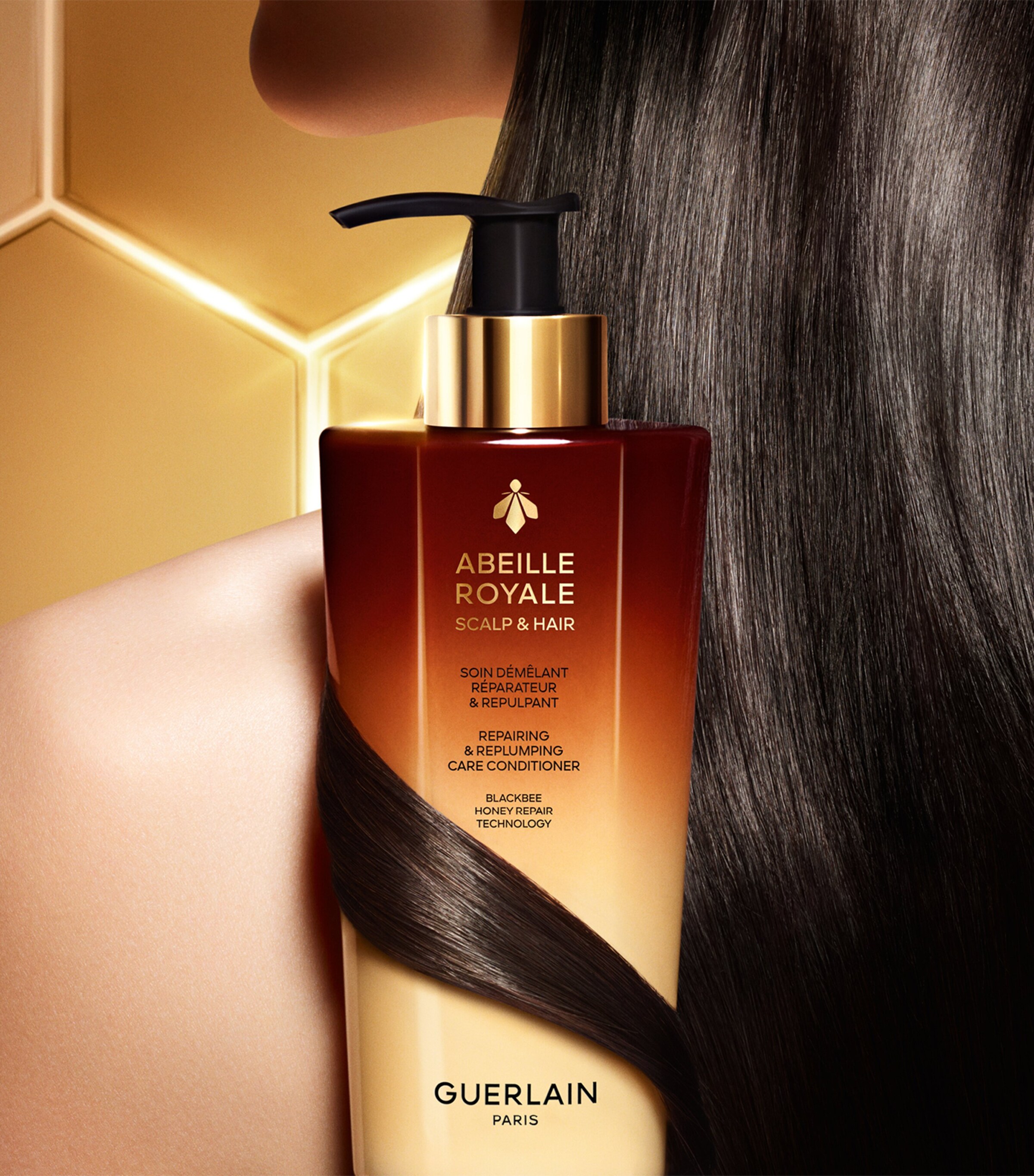 GUERLAIN ABEILLE E SCALP & HAIR セット Guerlain Abeille Royale Scalp & Hair Double R Radiance