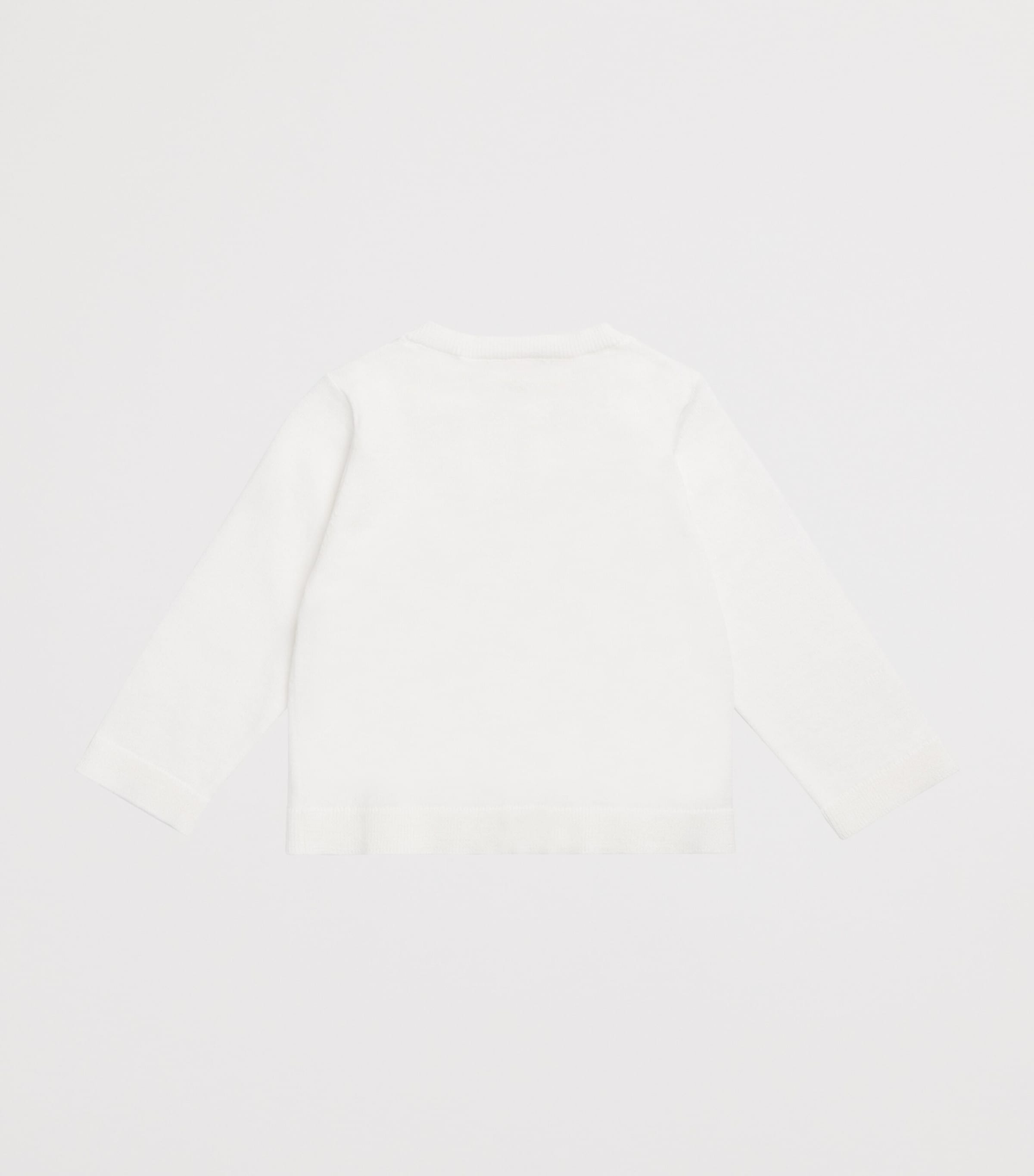 Bonpoint Cotton Cardigan (24-36 Months) Upb Blanc Lait Image 2