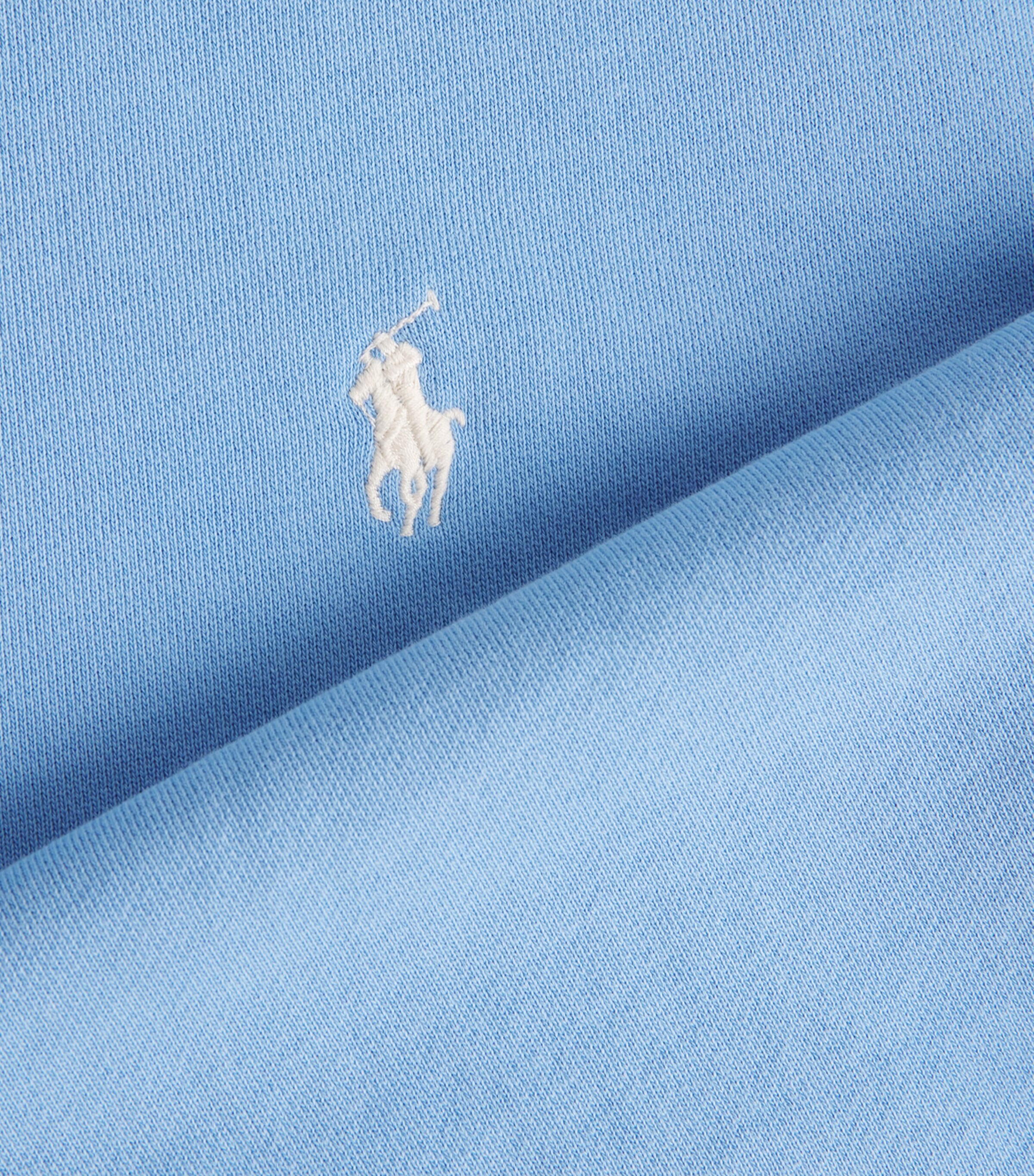 Polo Ralph Lauren Mens Cotton Loopback Fleece Sweatshirt Bristol Blue Image 6