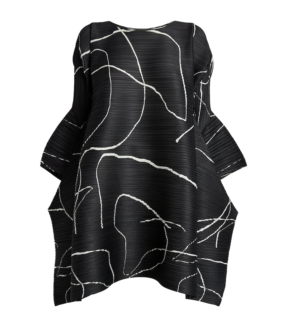 Printed Pause Tunic BLACK Image 1