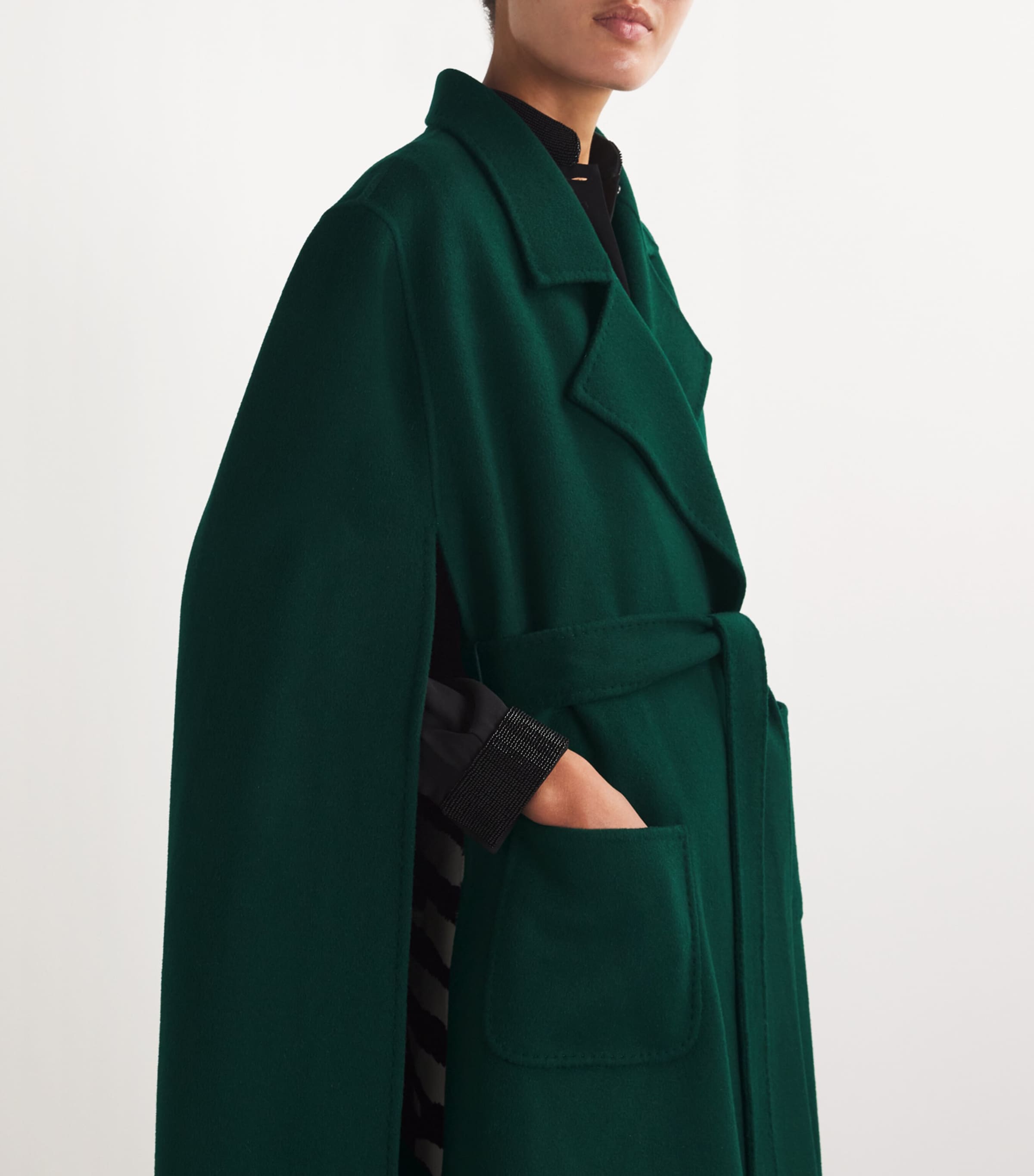 Cashmere Belted On Set Cape SACRAMENTO Image 6