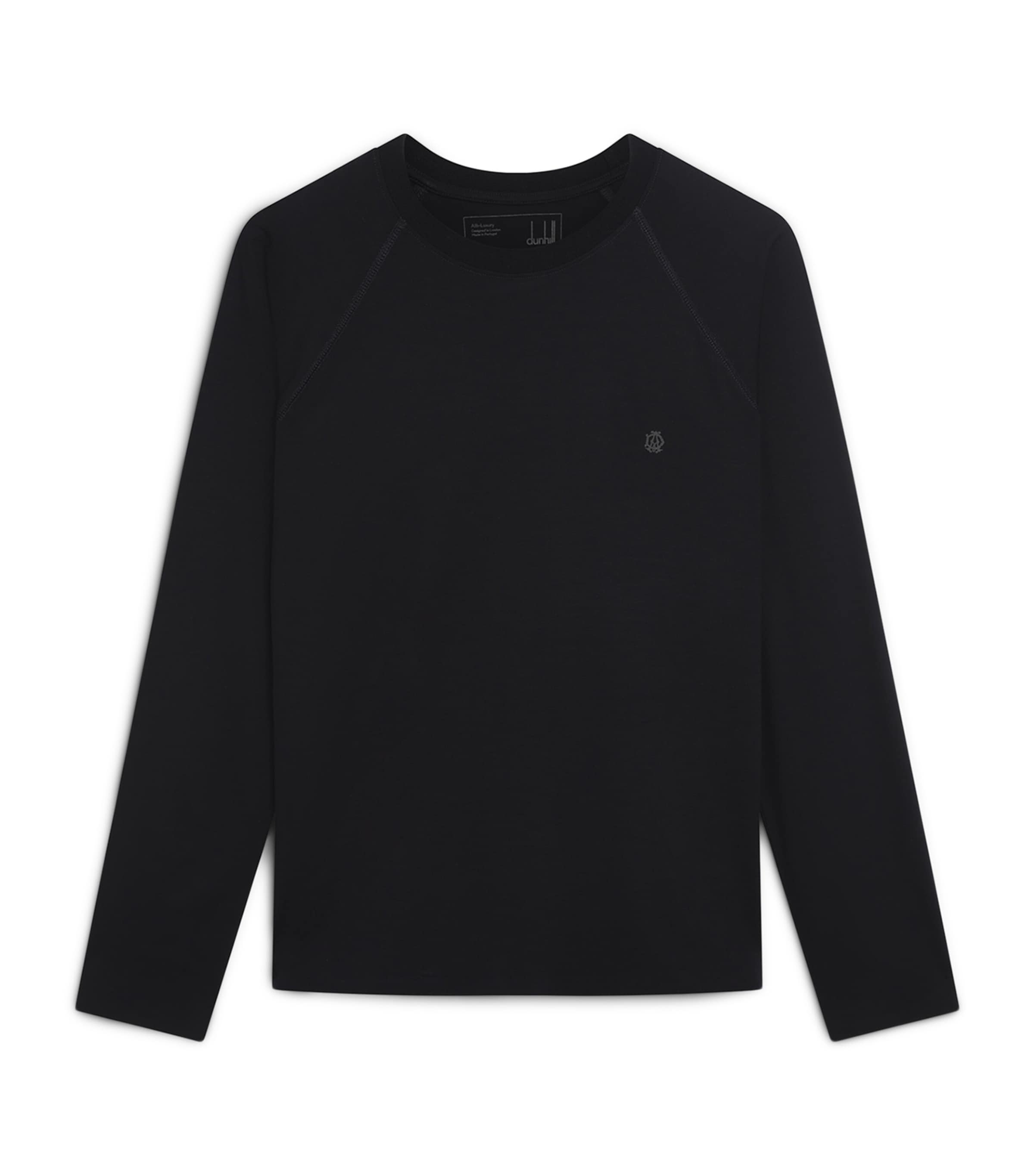 Dunhill Wool Athluxury Long-sleeve T-shirt In Multi