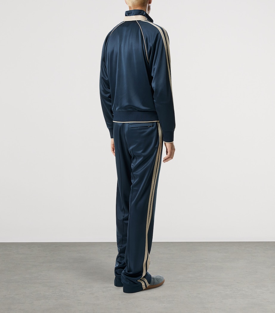 Satin Side-Stripe Sweatpants HB751 Image 3