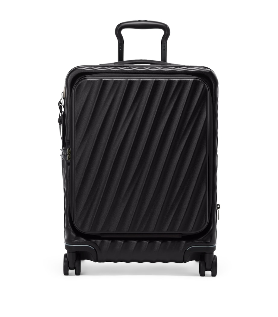 Tumi Large 19 Degree Front Access Expandable Cabin Suitcase (55cm) Black Textured Image 1