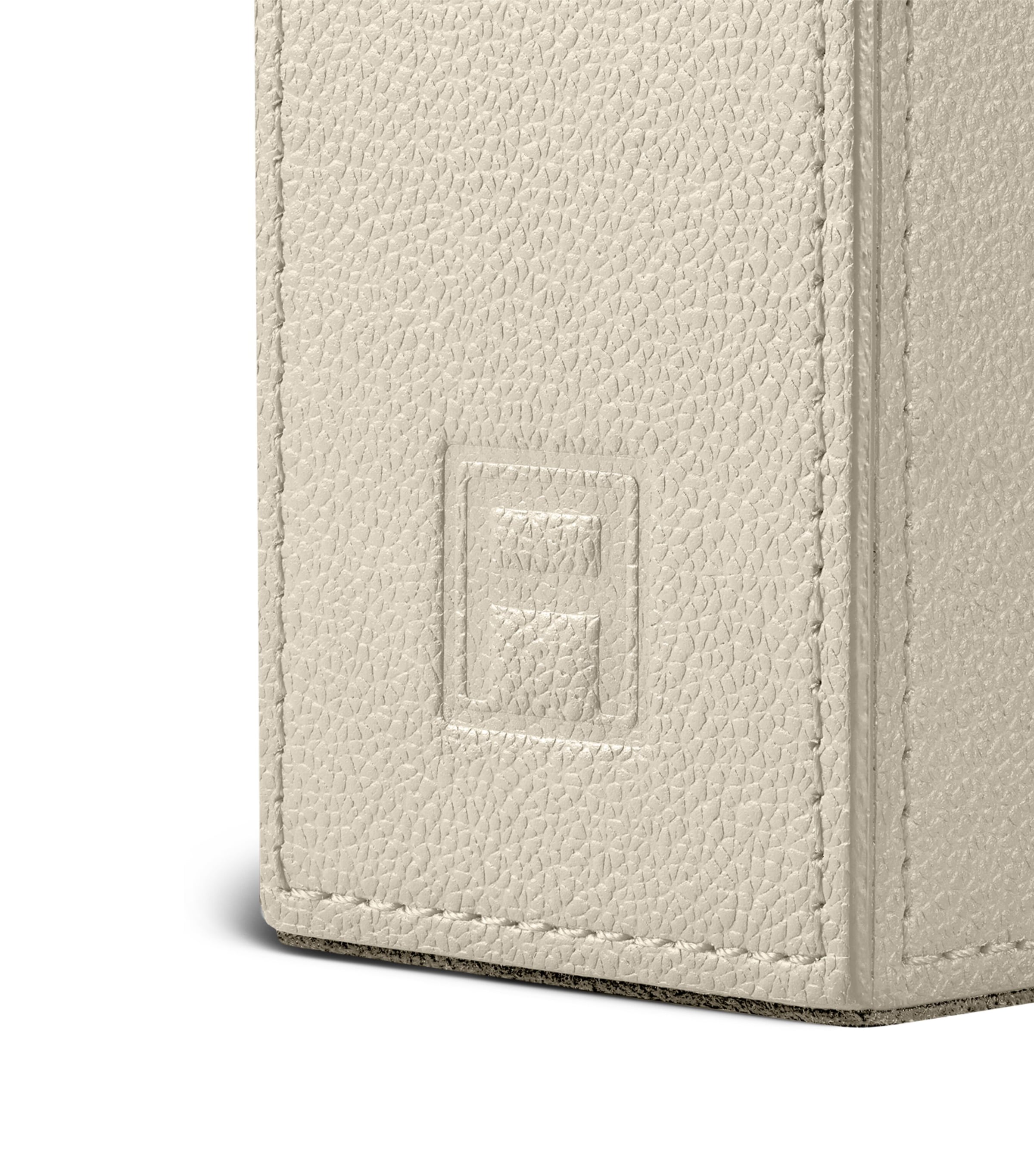 Leather Left Cubist Bookend STONE Image 4