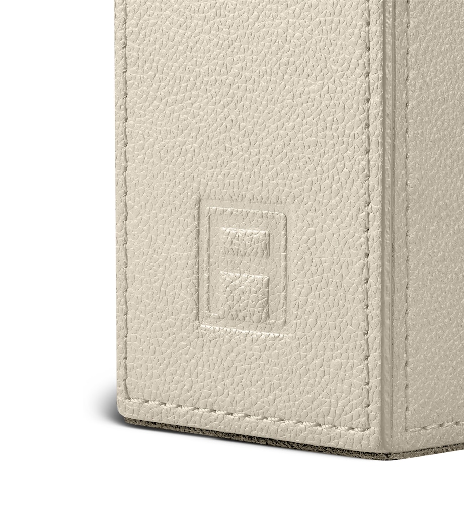 Leather Left Cubist Bookend STONE Image 4