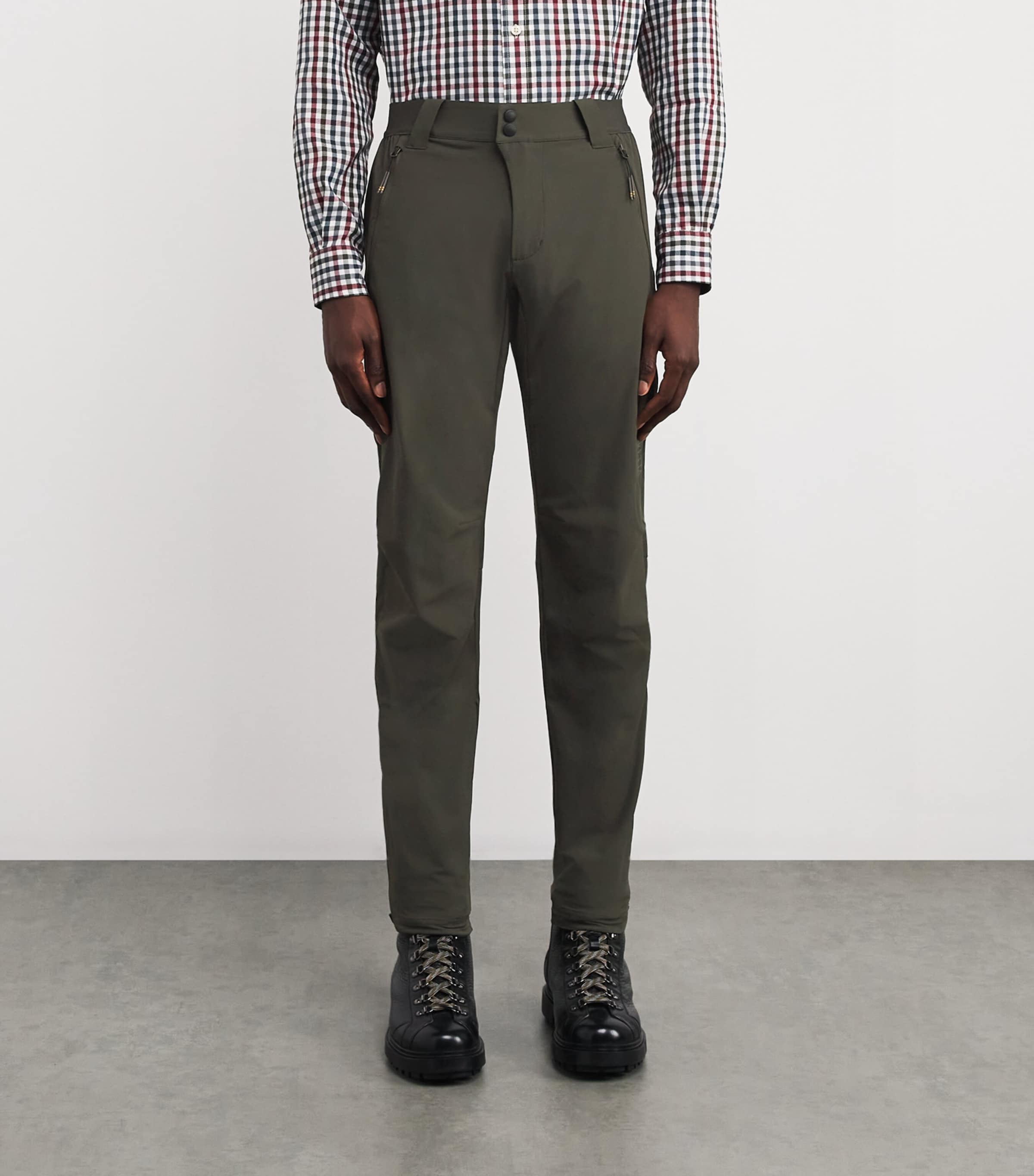 Vertikal Light Trousers 07AA:GREEN MOSS Image 3