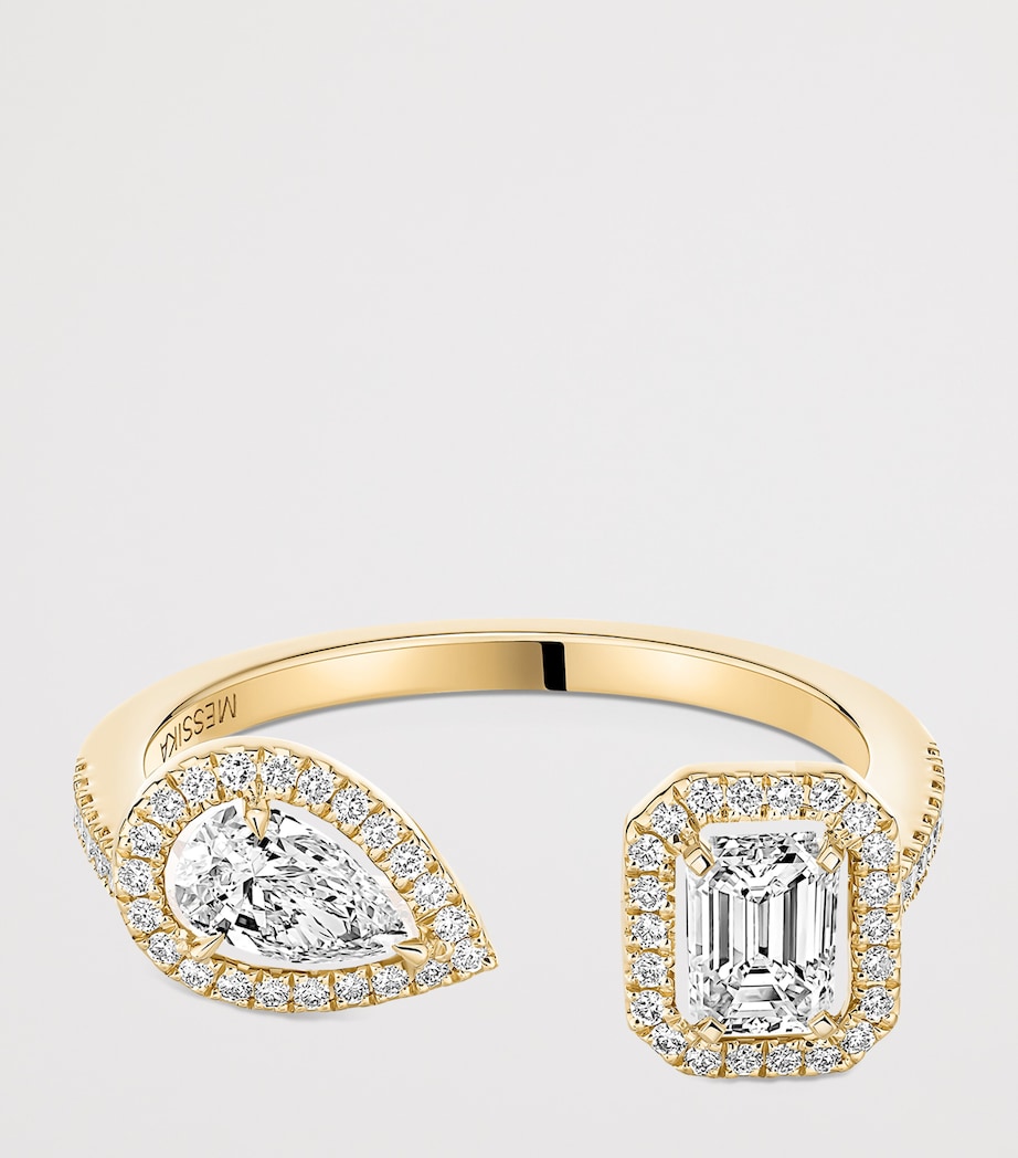 Messika My Twin Yellow Gold and Diamond Ring Yellow Gold Image 3