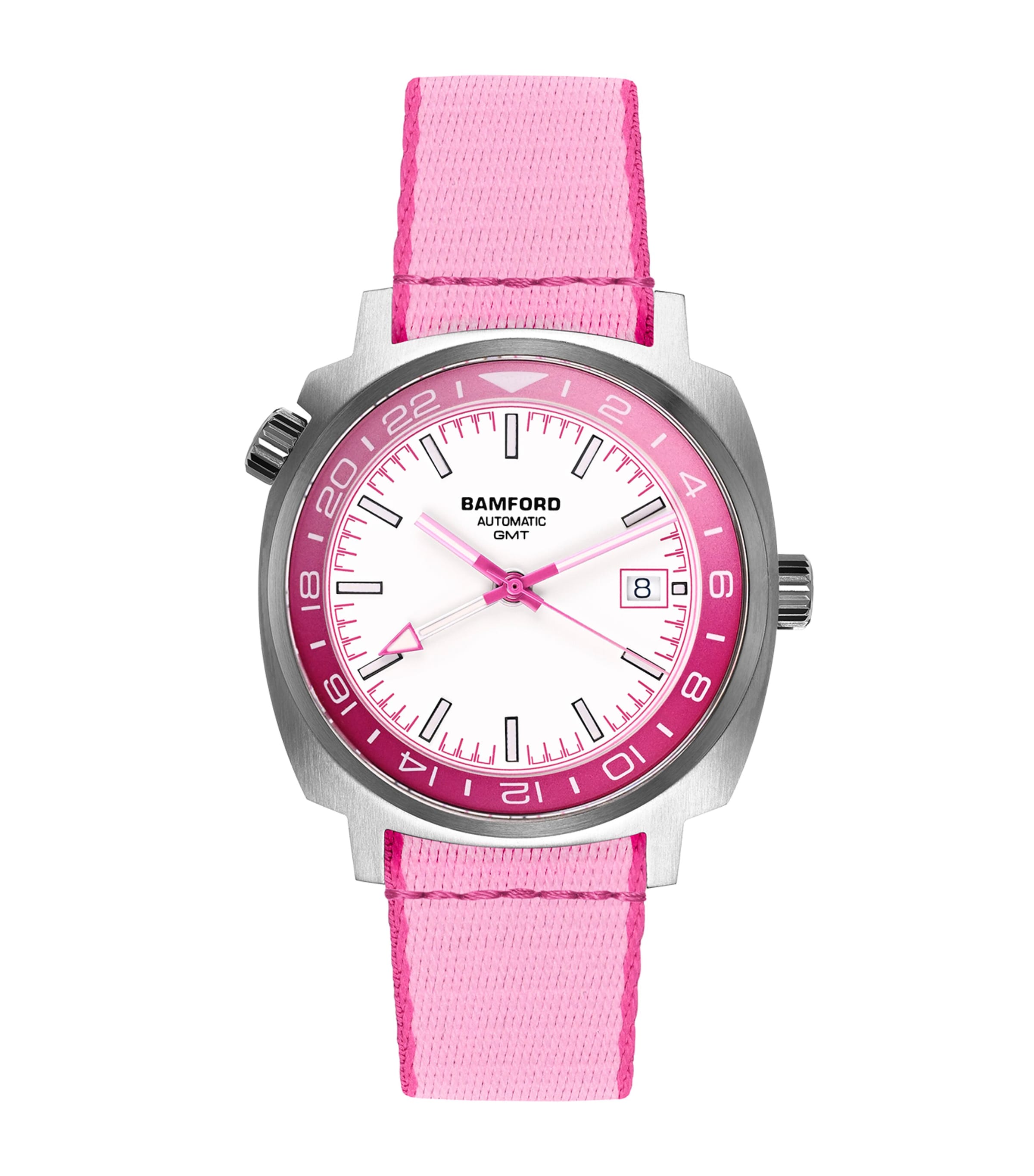 Bamford London Stainless Steel GMT Summer -4 Watch 40mm | Fine Watches | Mens Fine Watches