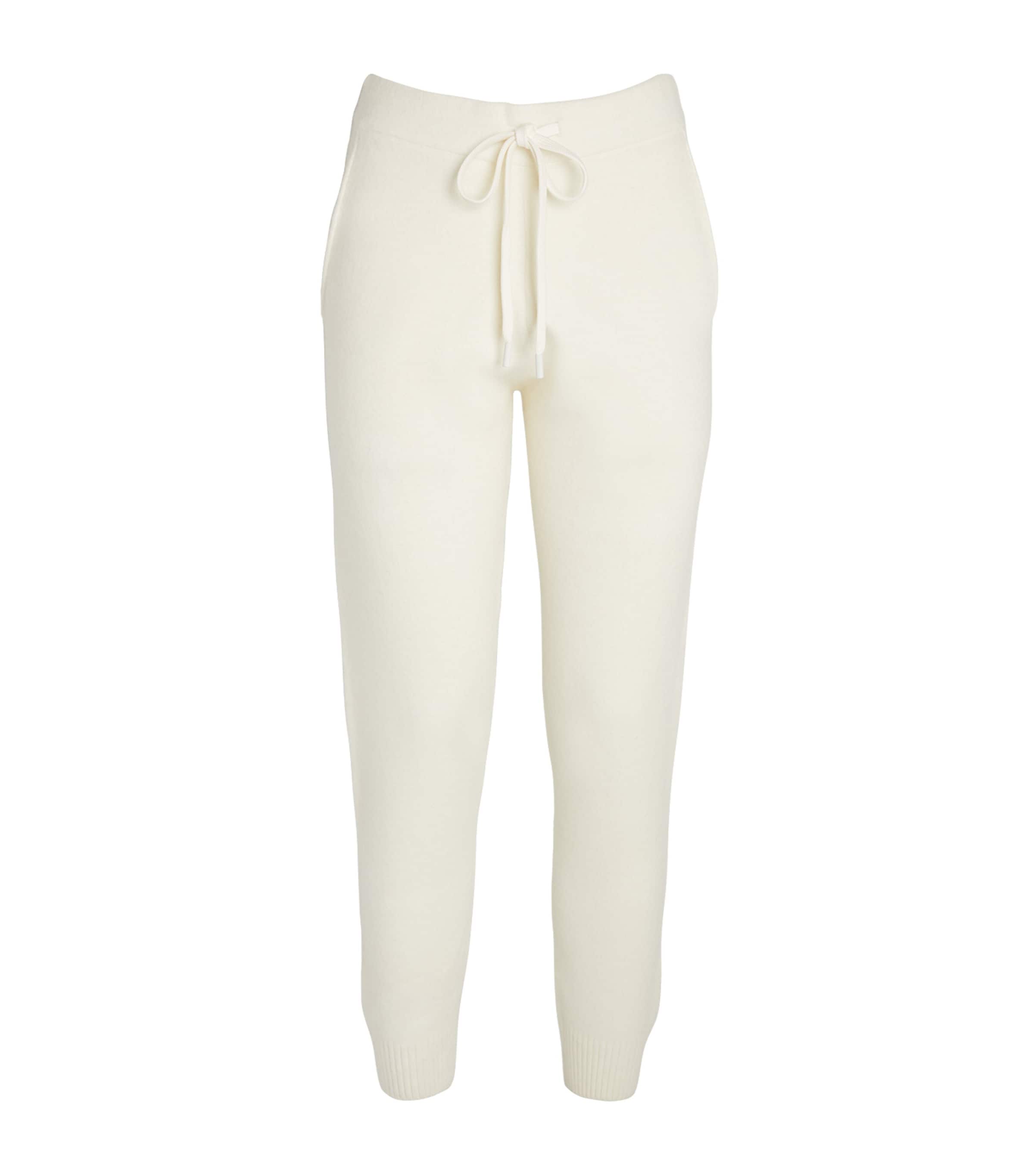 YVES SALOMON KNITTED SWEATPANTS