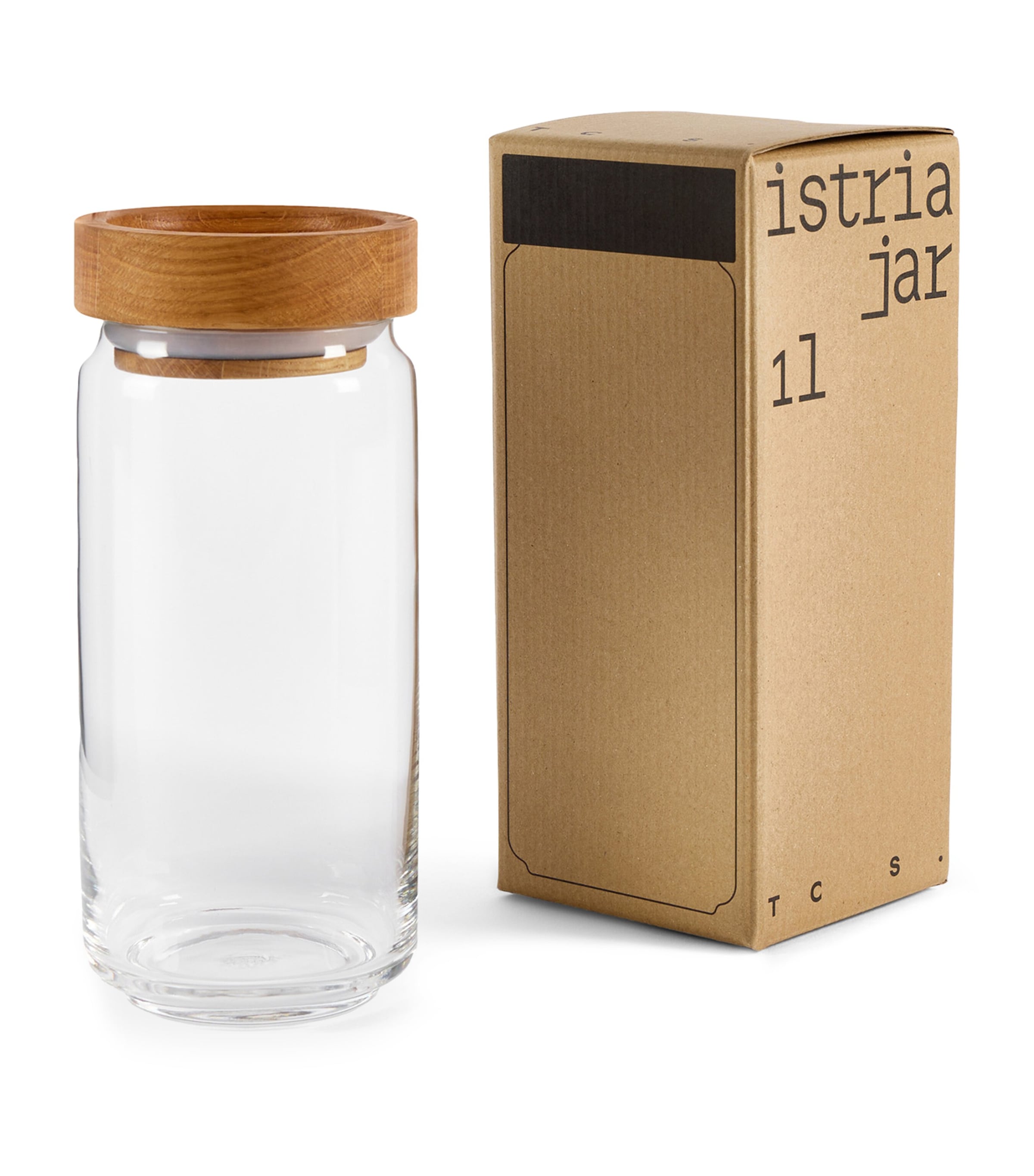 Istria Stacking Jar (1L) OAK Image 2
