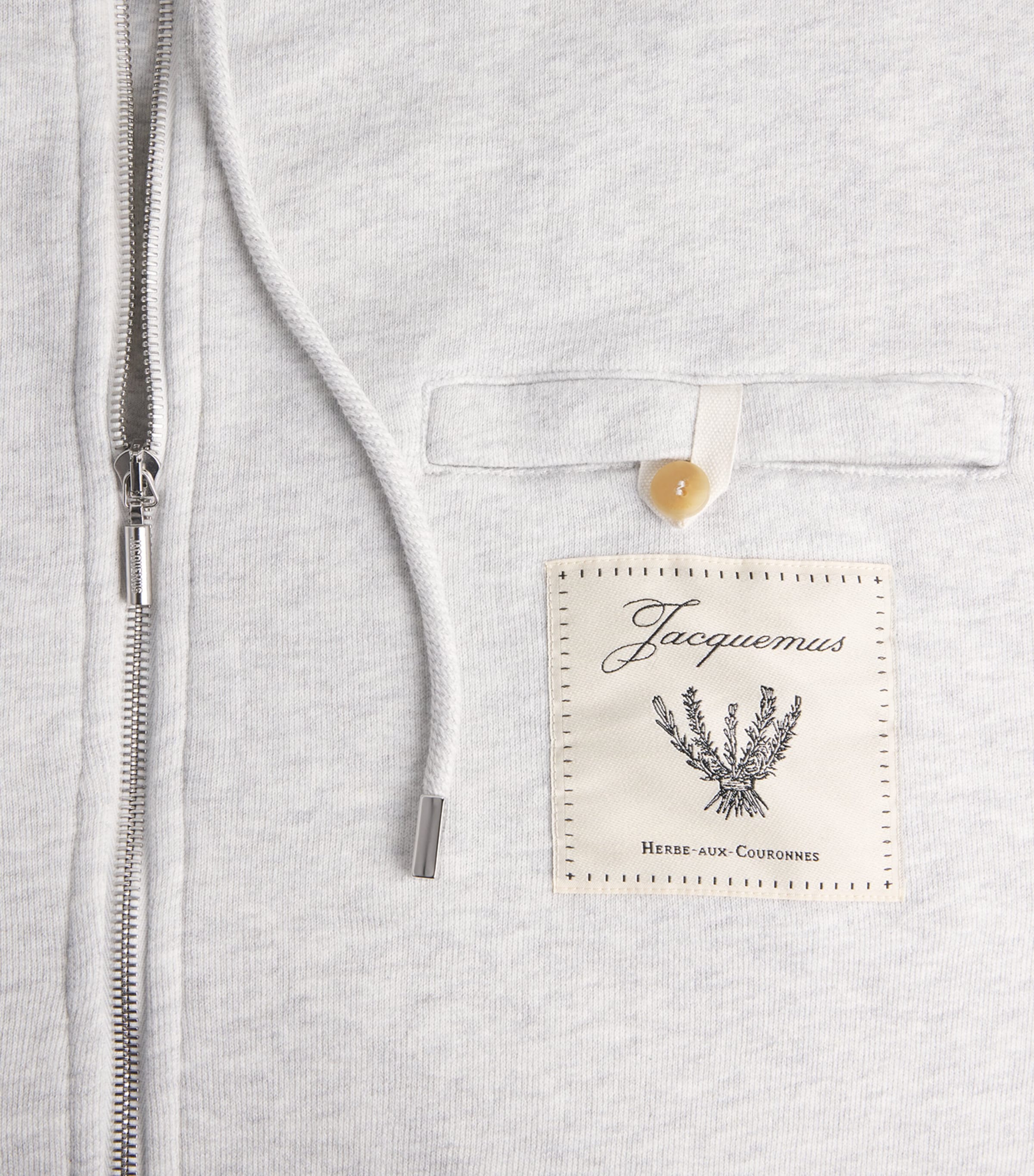 Cotton Torneo Hoodie ROSEMARY LBL GRY-9CI Image 5