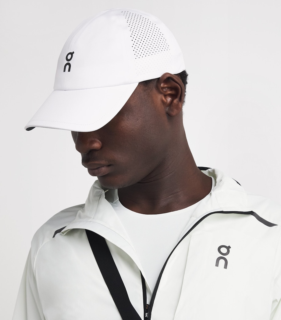 Perforated Court Baseball Cap WHITE | WHITE Image 2