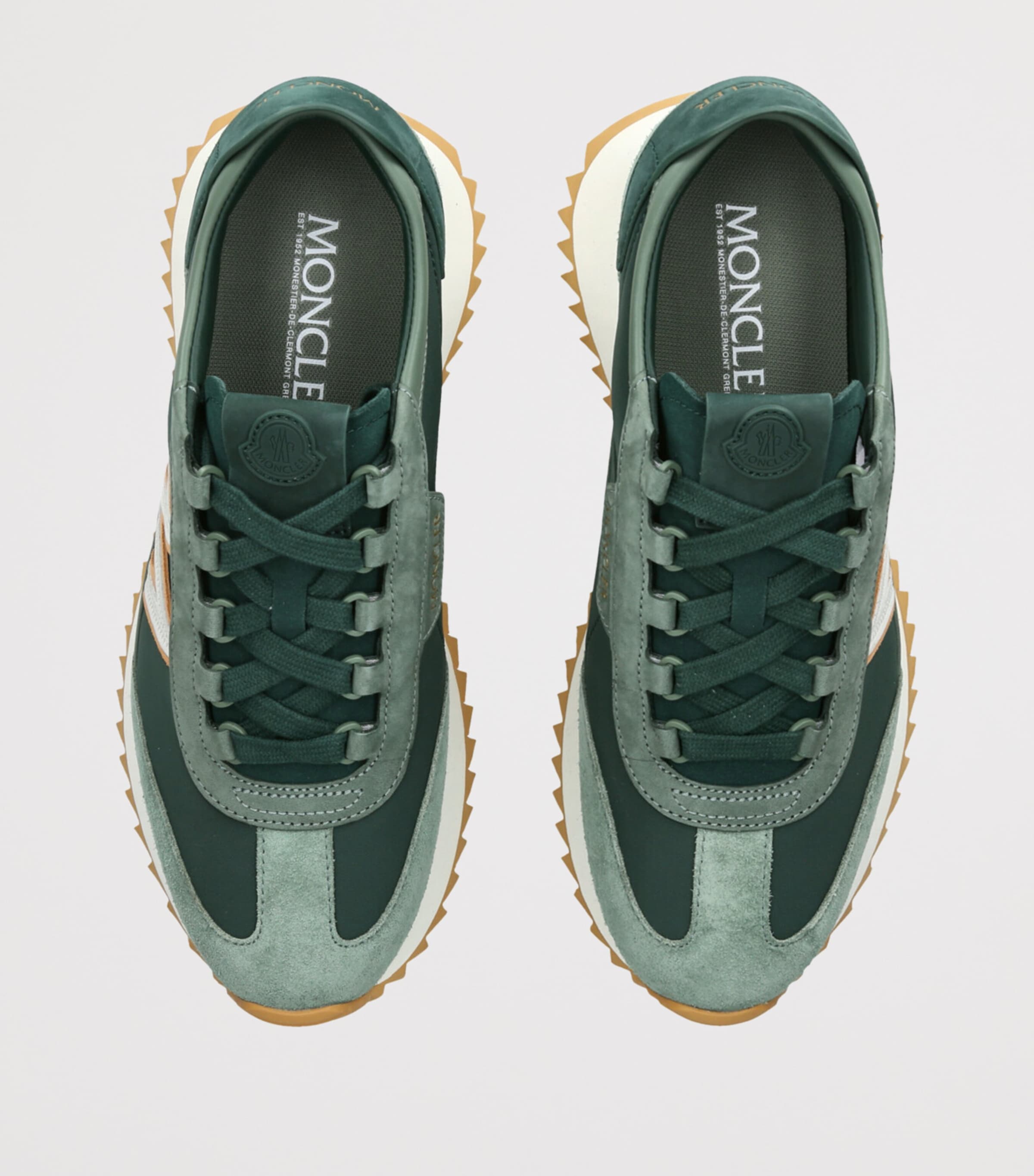 Moncler Green Pacey 2 Low-Top Sneakers | Harrods US