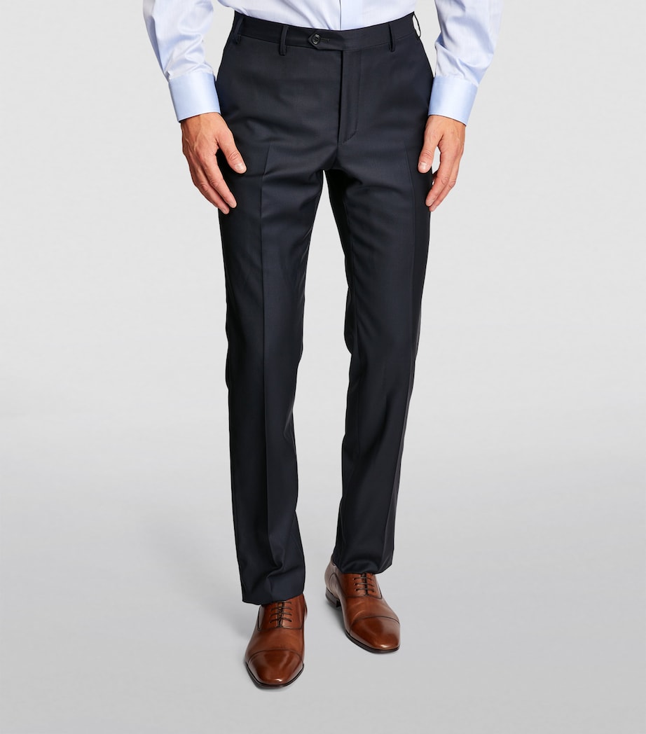 Virgin Wool 2-Piece Suit NAVY Image 6