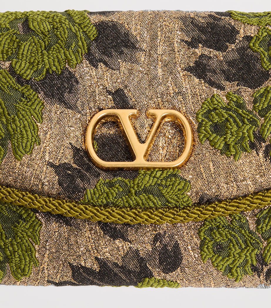 Embroidered Vain Soft Shoulder Bag CYP Image 6