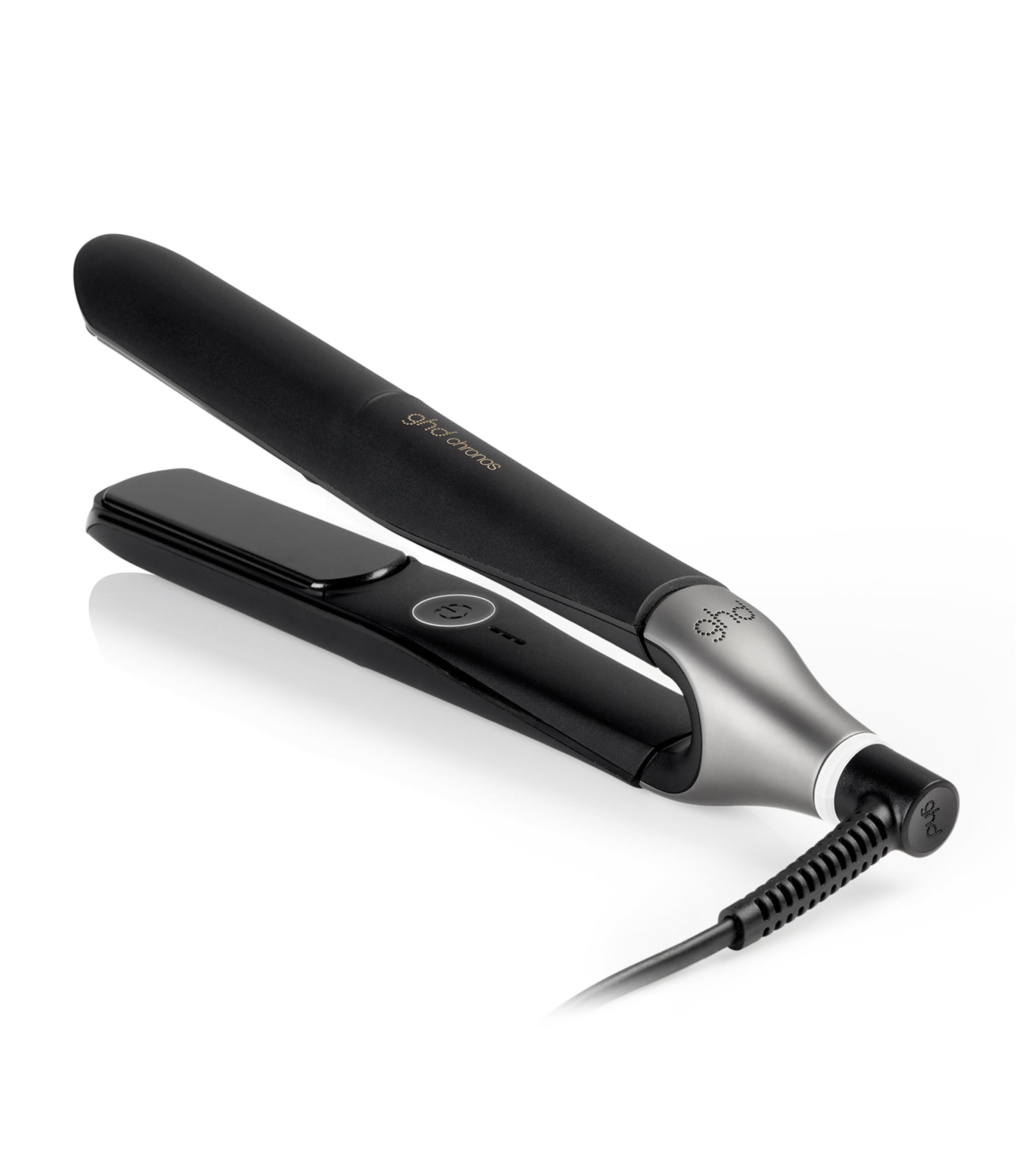 Ghd Chronos Black Straighteners In Black