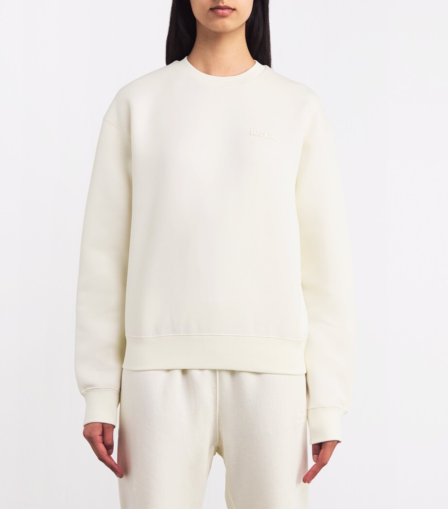 Cotton-Blend Julian Sweatshirt CREAM Image 3