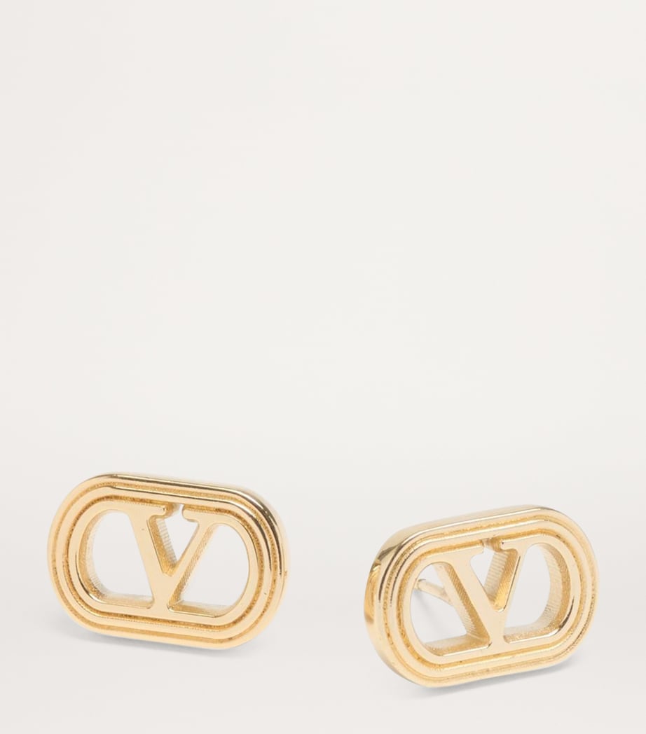 VLogo Signature Earrings L01 Image 3