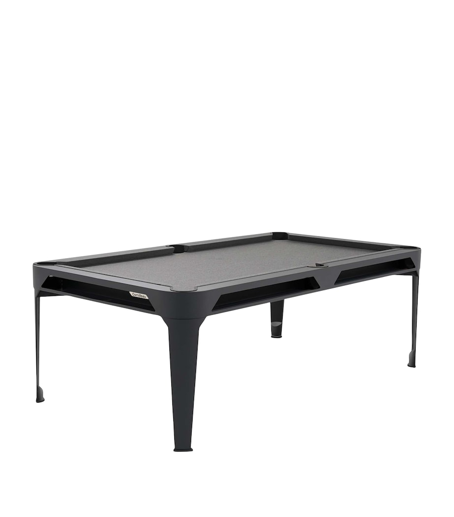 Cornilleau Hyphen Outdoor Pool Table Blk Gry Mot Lght Gry Image 1