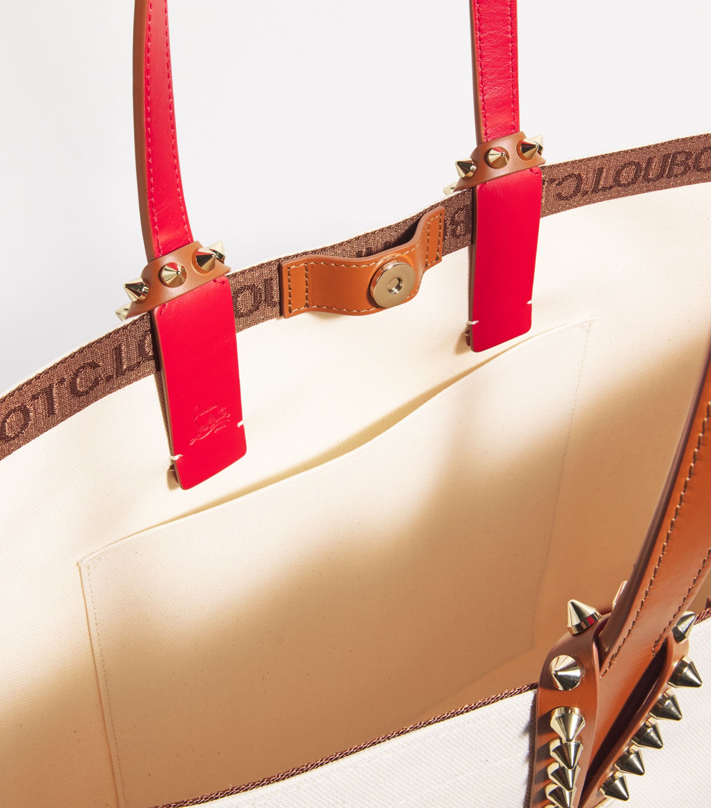 Large Canvas Cabata Beach Bag N005 Image 3