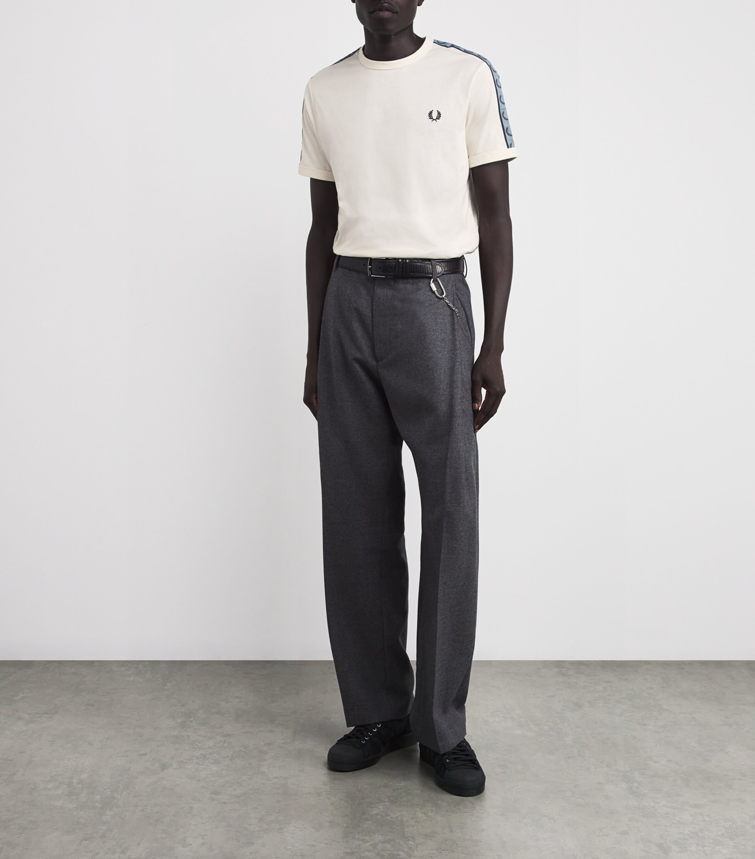 Fred Perry Cotton Logo Tape T-Shirt | Men Clothing | T-Shirts | Logo T-shirts | Designers | Fred Perry Fred Perry Cotton Logo Tape T-Shirt | Men Clothing | T-Shirts | Logo T-shirts | Designers | Fred Perry