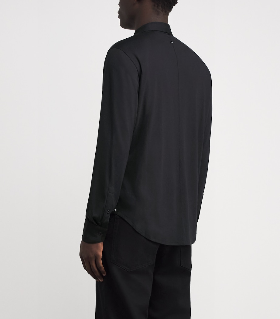 Cotton Jersey Shirt BLACK Image 4