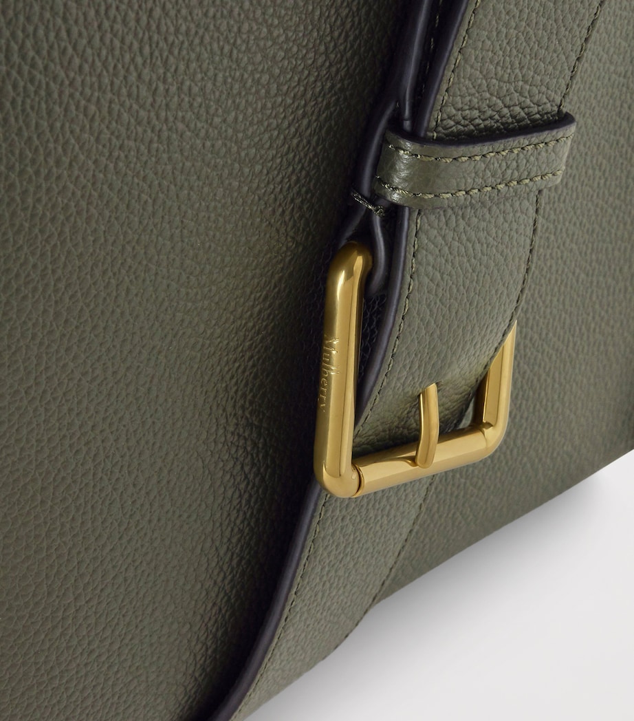 Leather Antony Messenger Bag JUNPER GREEN Image 4