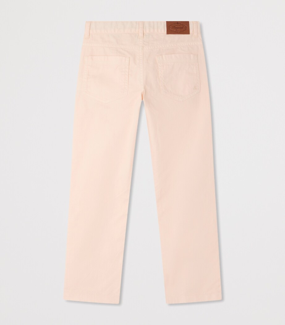 Lewey Straight Jeans (10-14 Years) ROSE POUDRE Image 2
