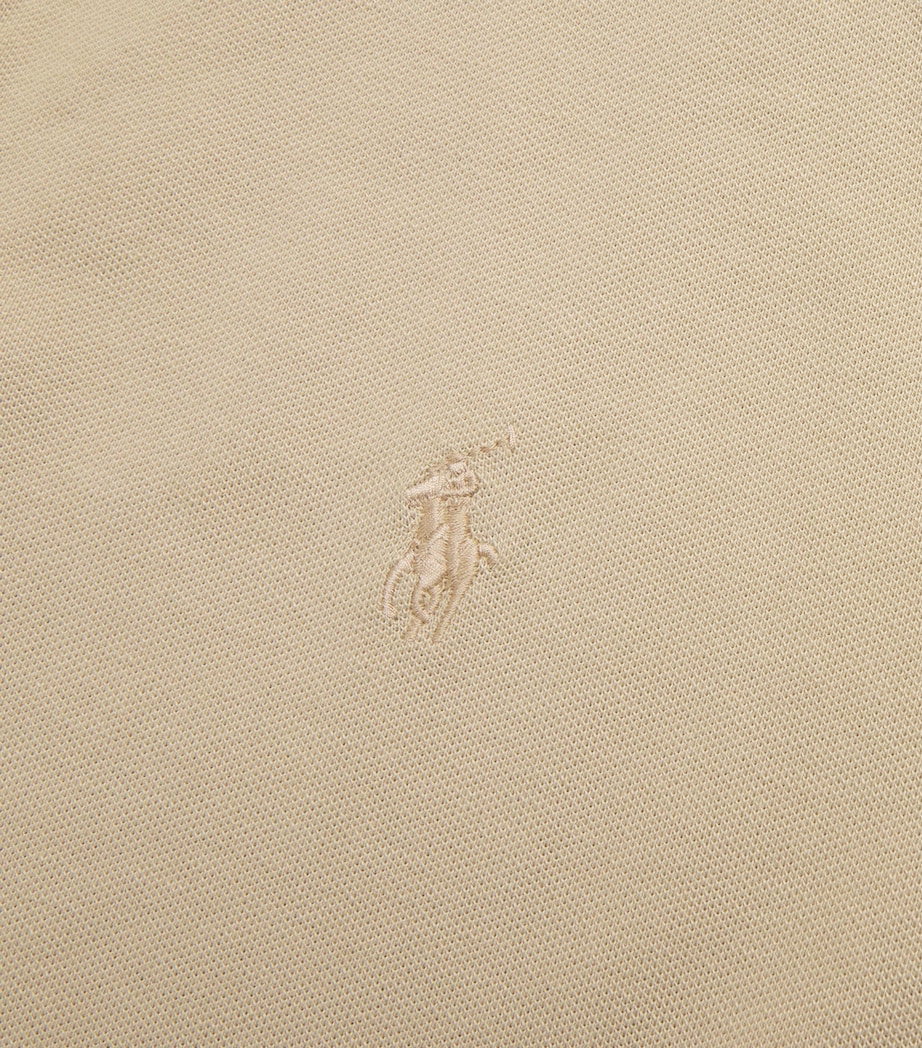 Polo Ralph Lauren Mens Stretch-Cotton Custom-Fit Polo Shirt Coastal Image 6