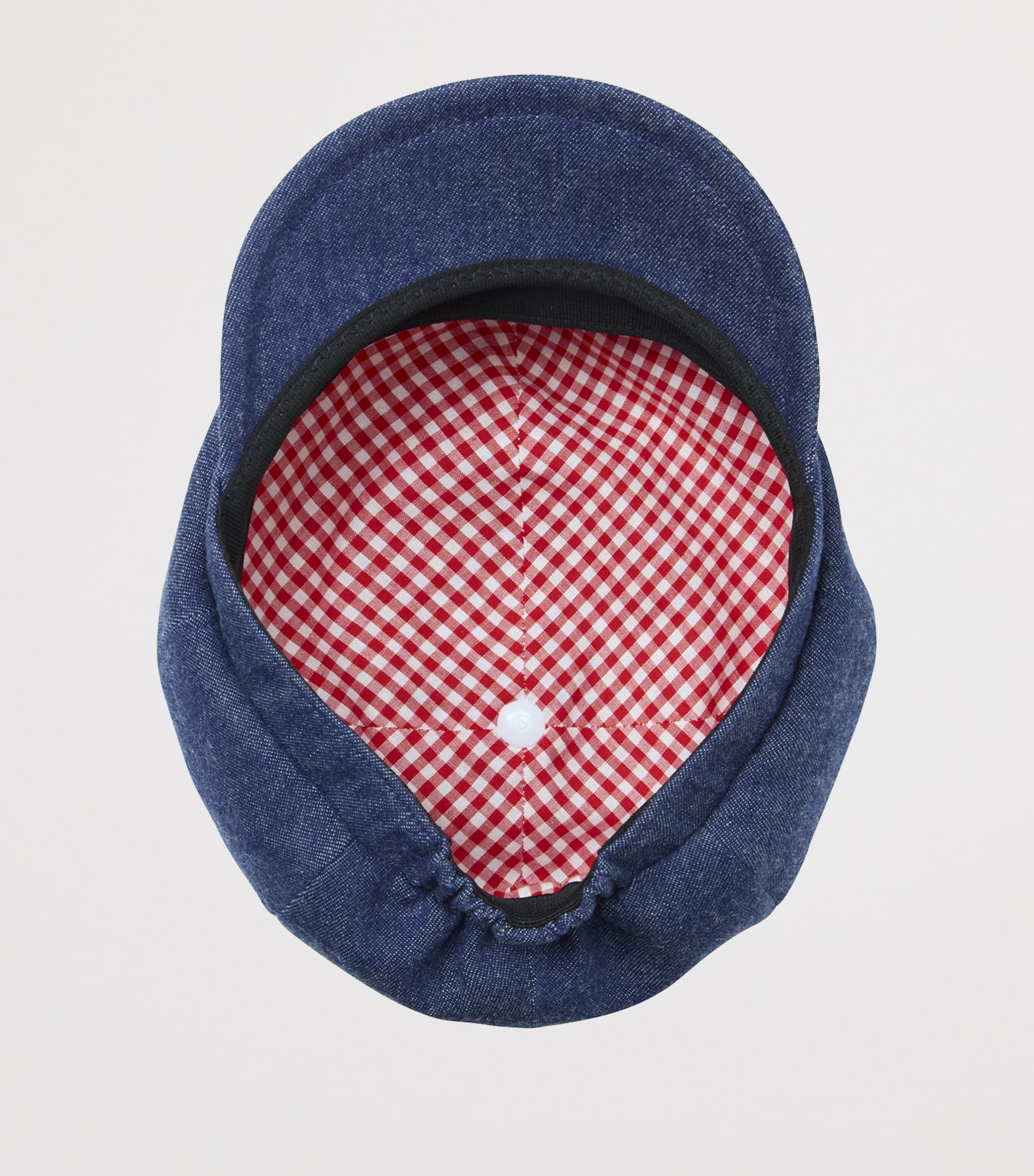 Denim Embroidered Cap 3 Image 3