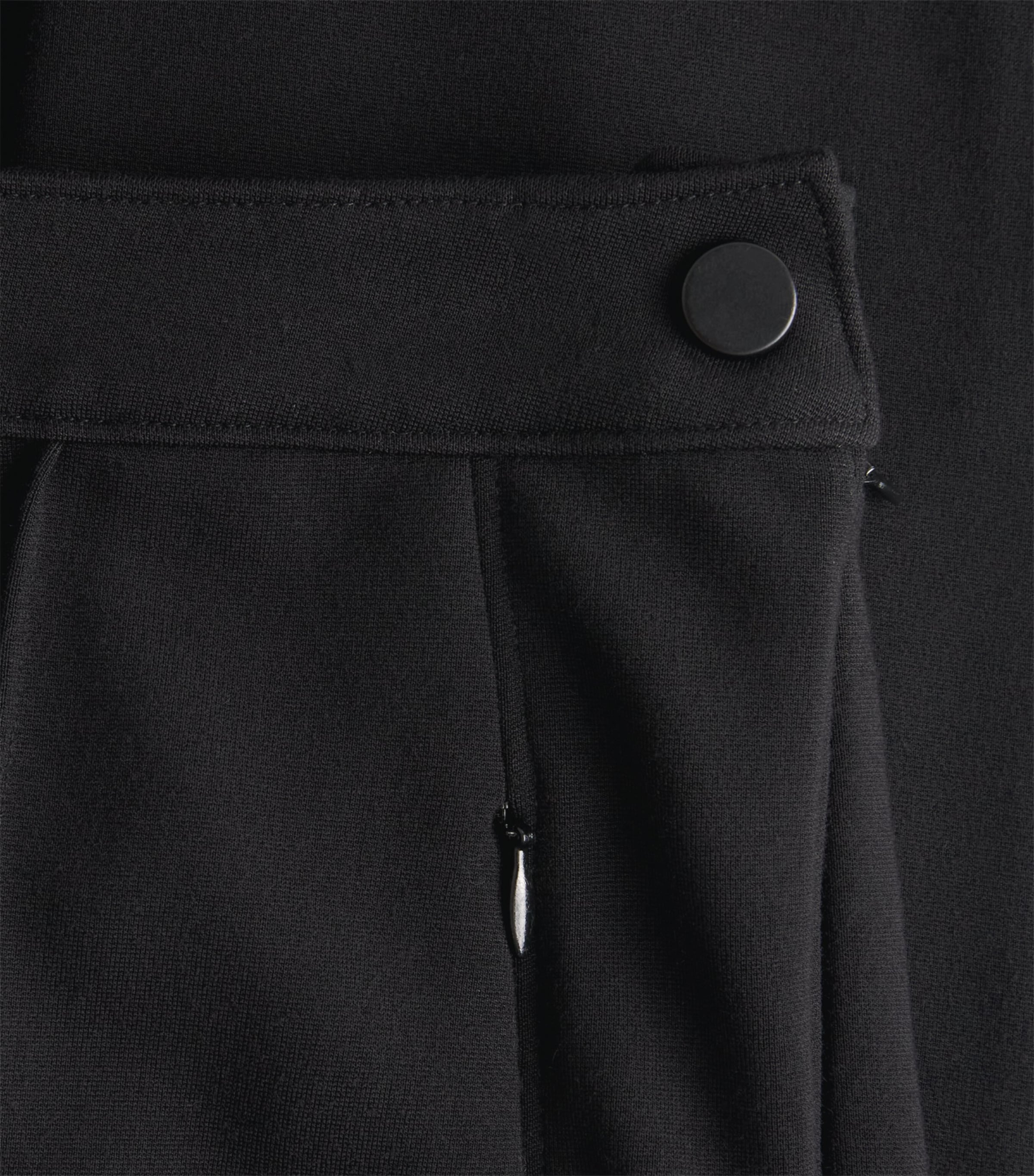 ME+EM Womens Zip-Hem Slim Trousers Black Image 6