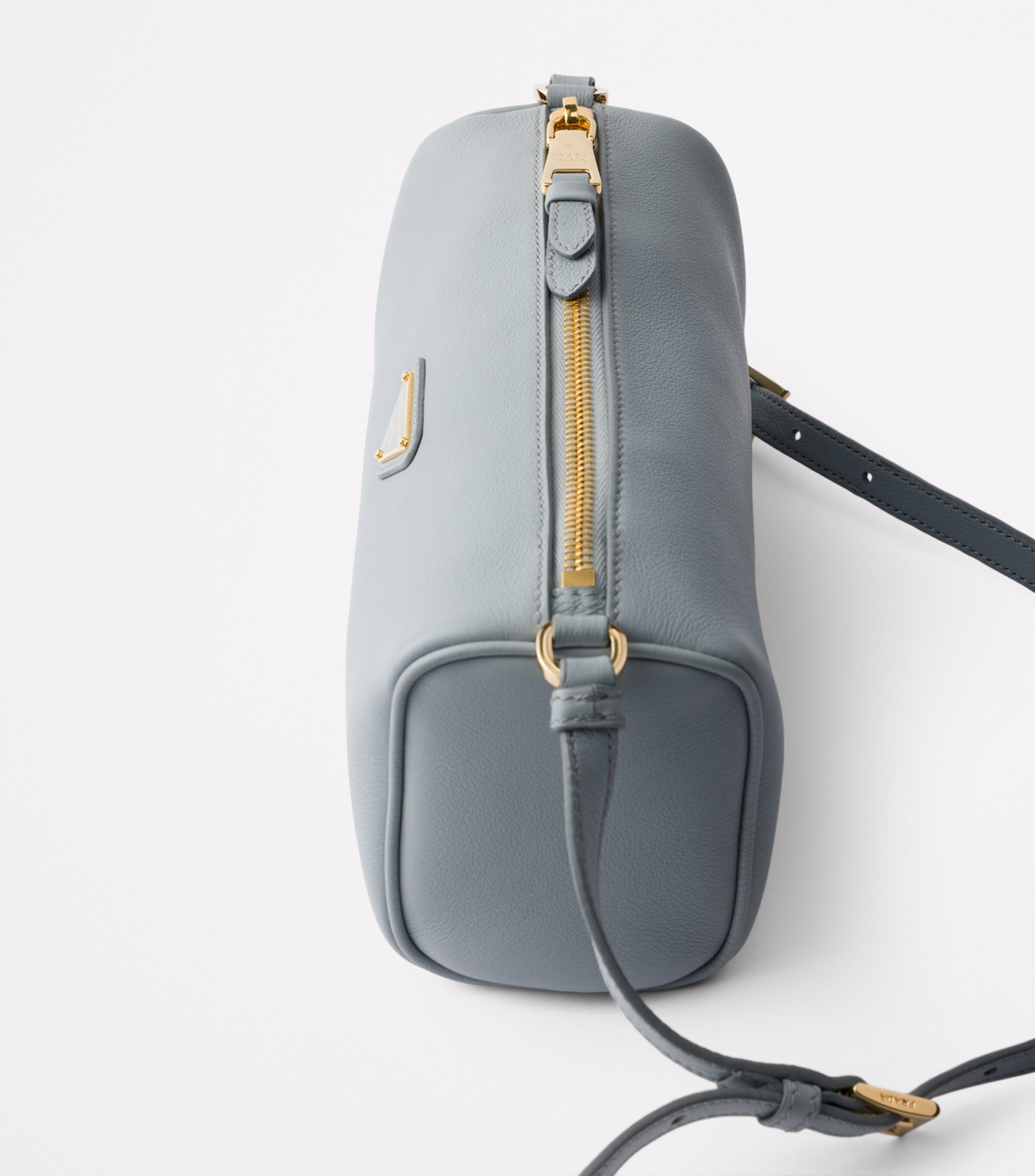 Leather Triangle Pouch F0384 Image 5