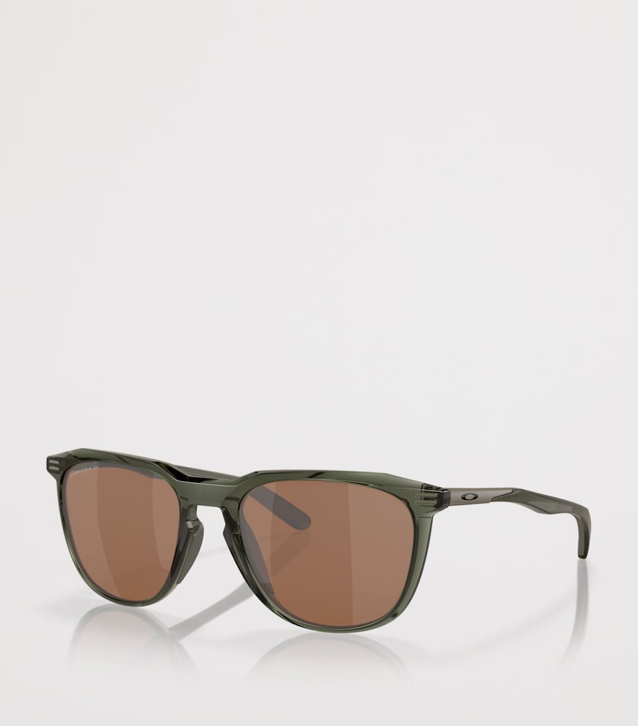 Oakley Thurso Square Sunglasses Green Image 2