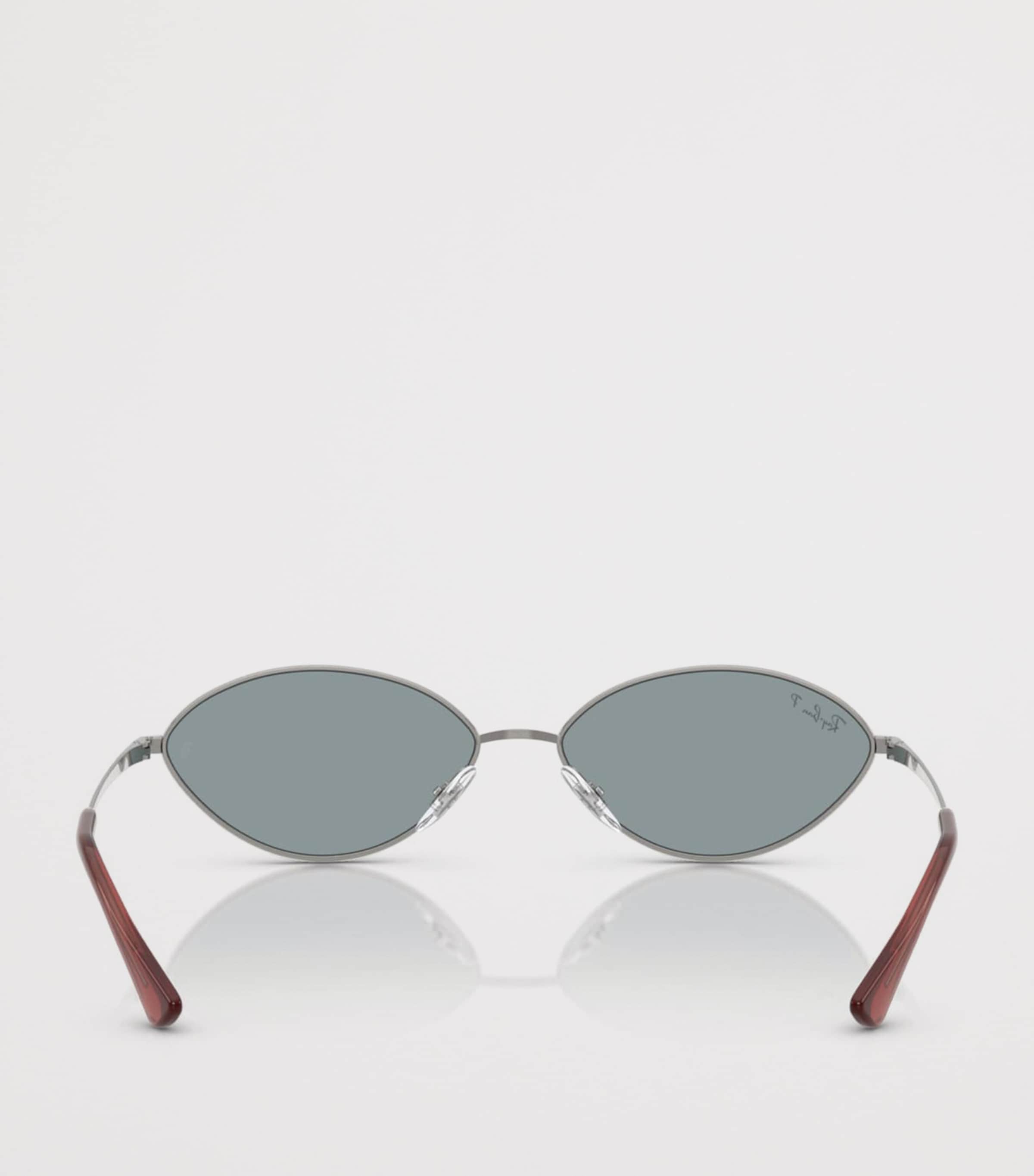 Ray-Ban RB3757 Kai Bio-Based Oval Sunglasses Grey Image 4