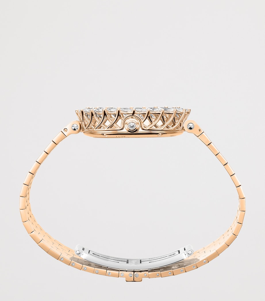 Rose Gold and Diamond L'Heure du Diamant Watch 30mm 18K ROSE GOLD Image 3