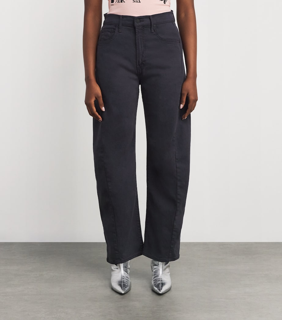 The Half-Pipe Wide-Leg Jeans FADED BLACK Image 3