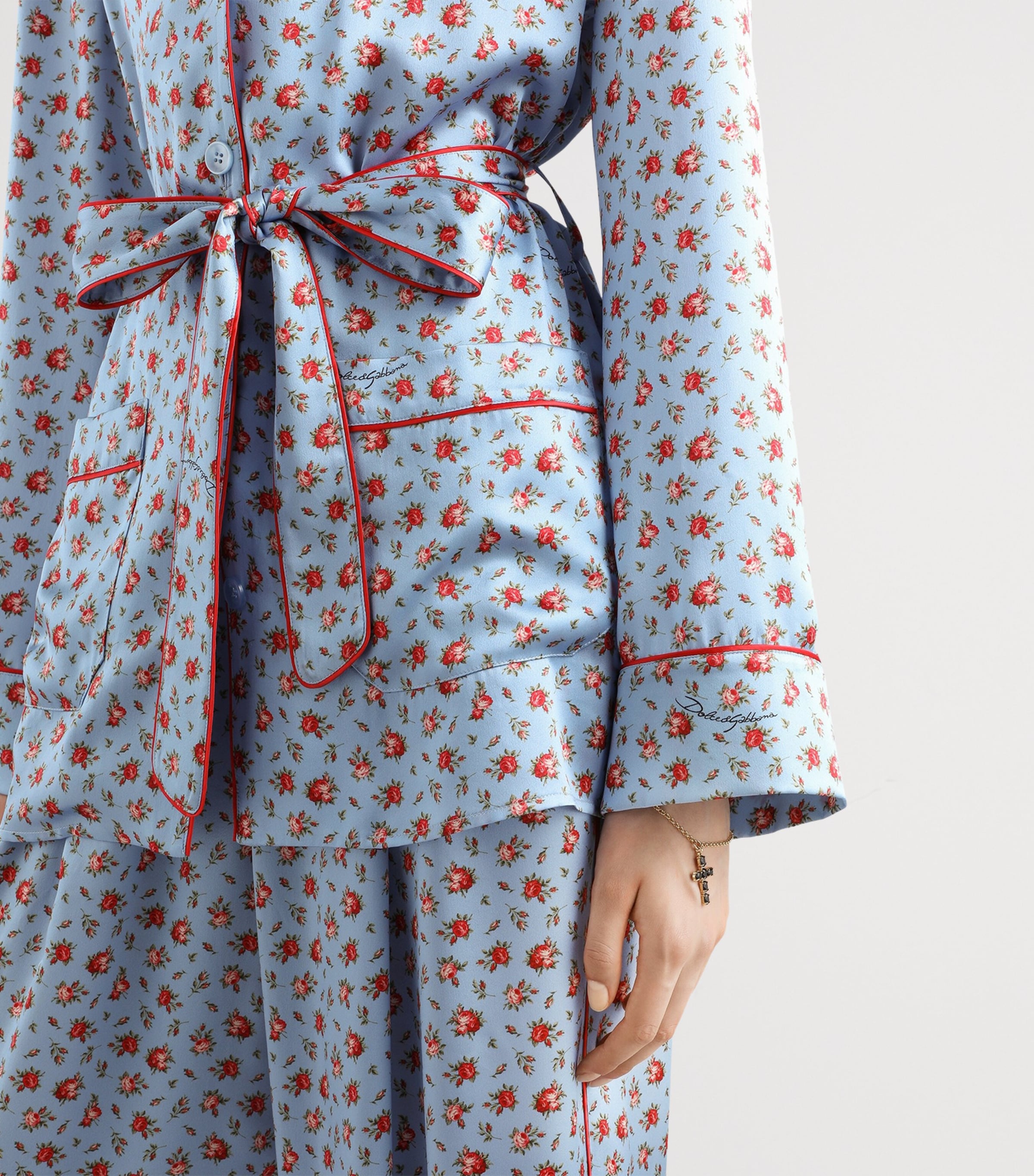 Silk Floral Shirt HC5XJ-ROSELLINE Image 4