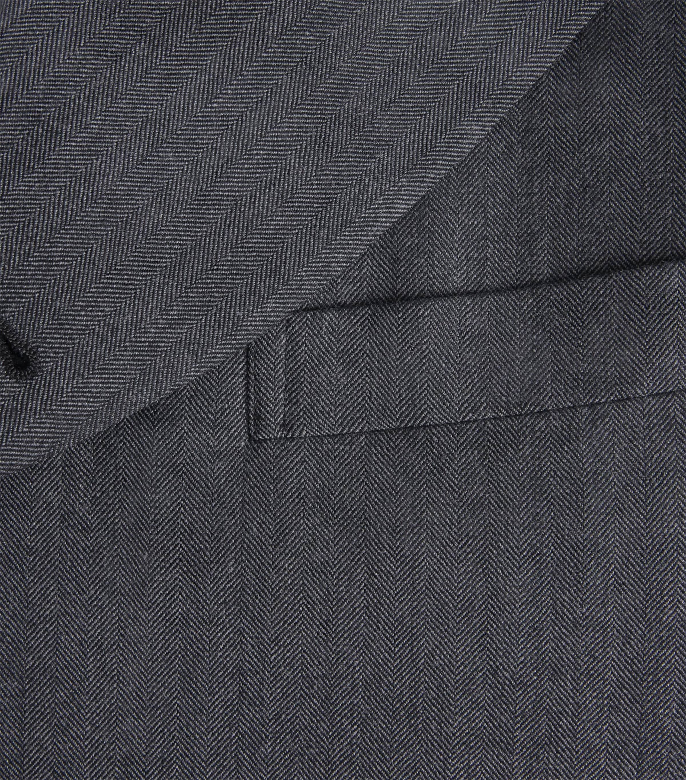 Comme Des Garçons Homme Plus Mens Wool-Blend Short Blazer Gray Image 6