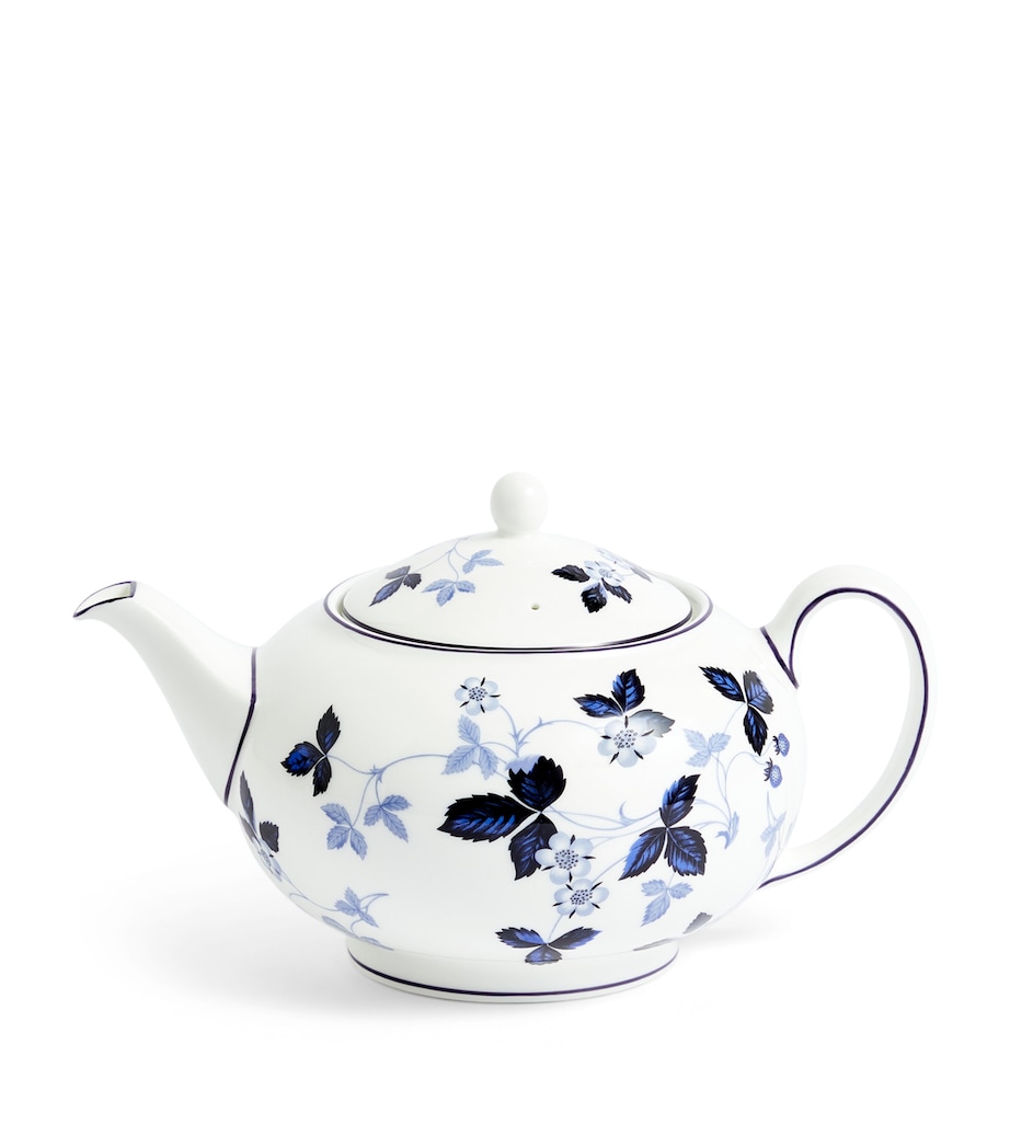 Wild Strawberry Inky Blue Teapot MULTI Image 1