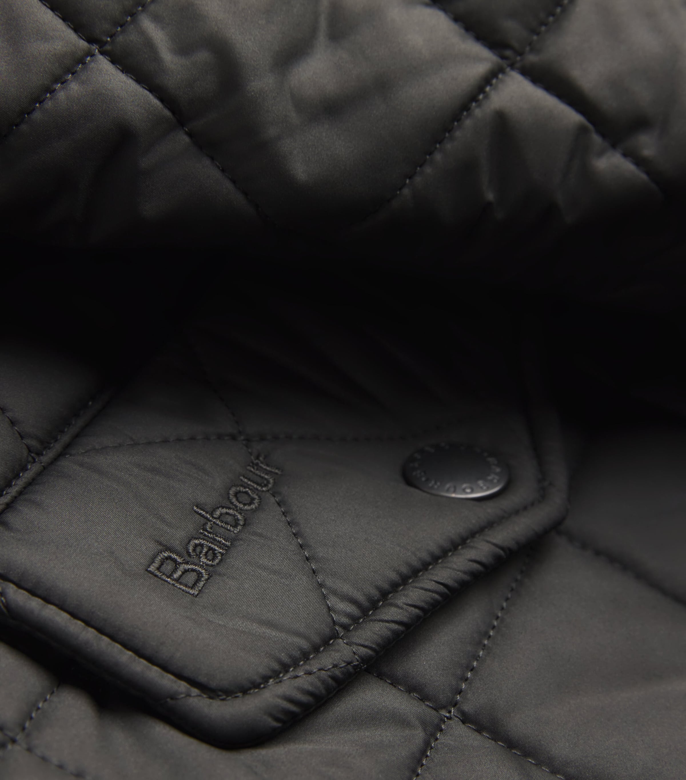 Quilted Powell Jacket BLACK Image 5