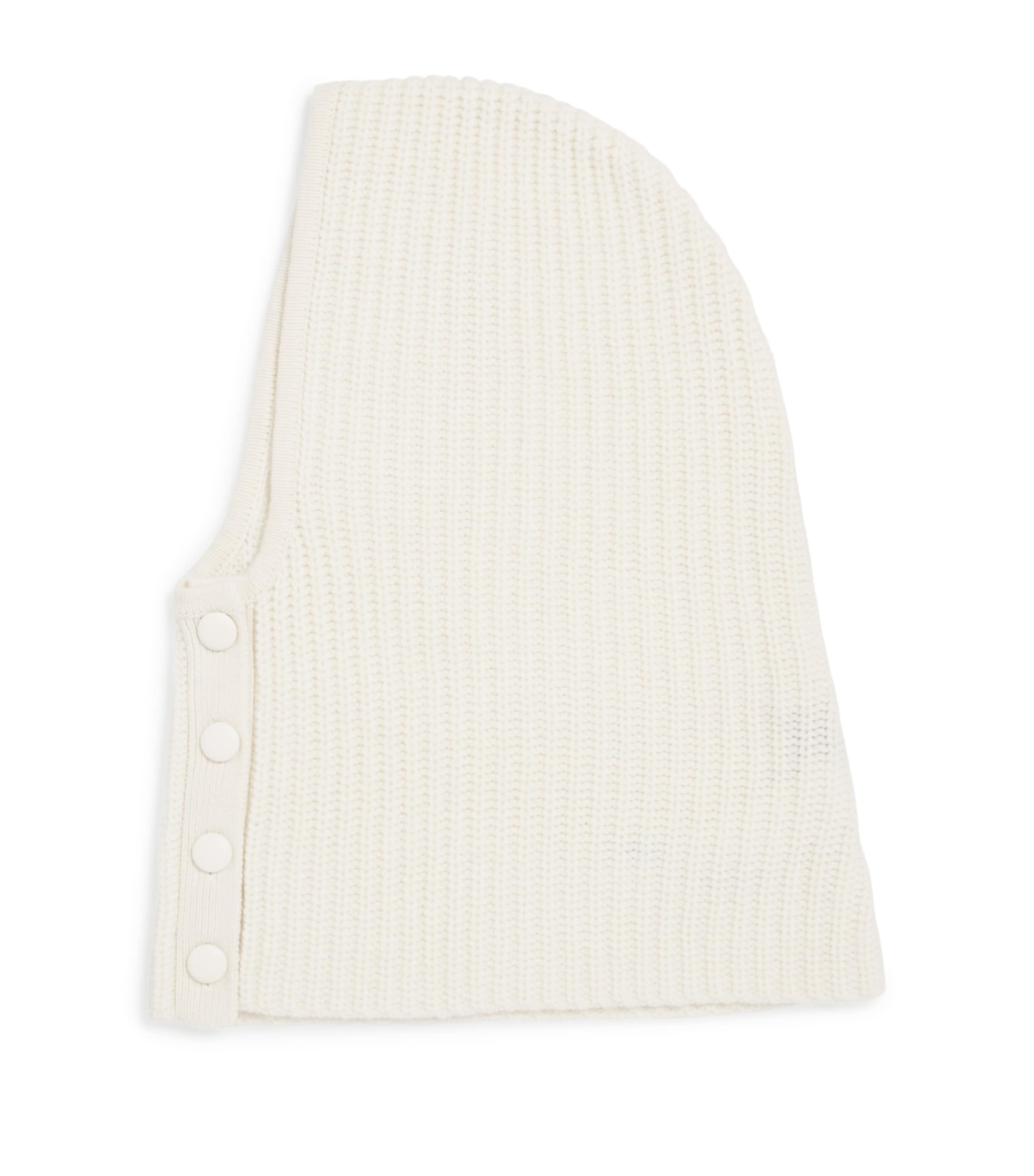 Claudie Pierlot Wool-blend Balaclava In White