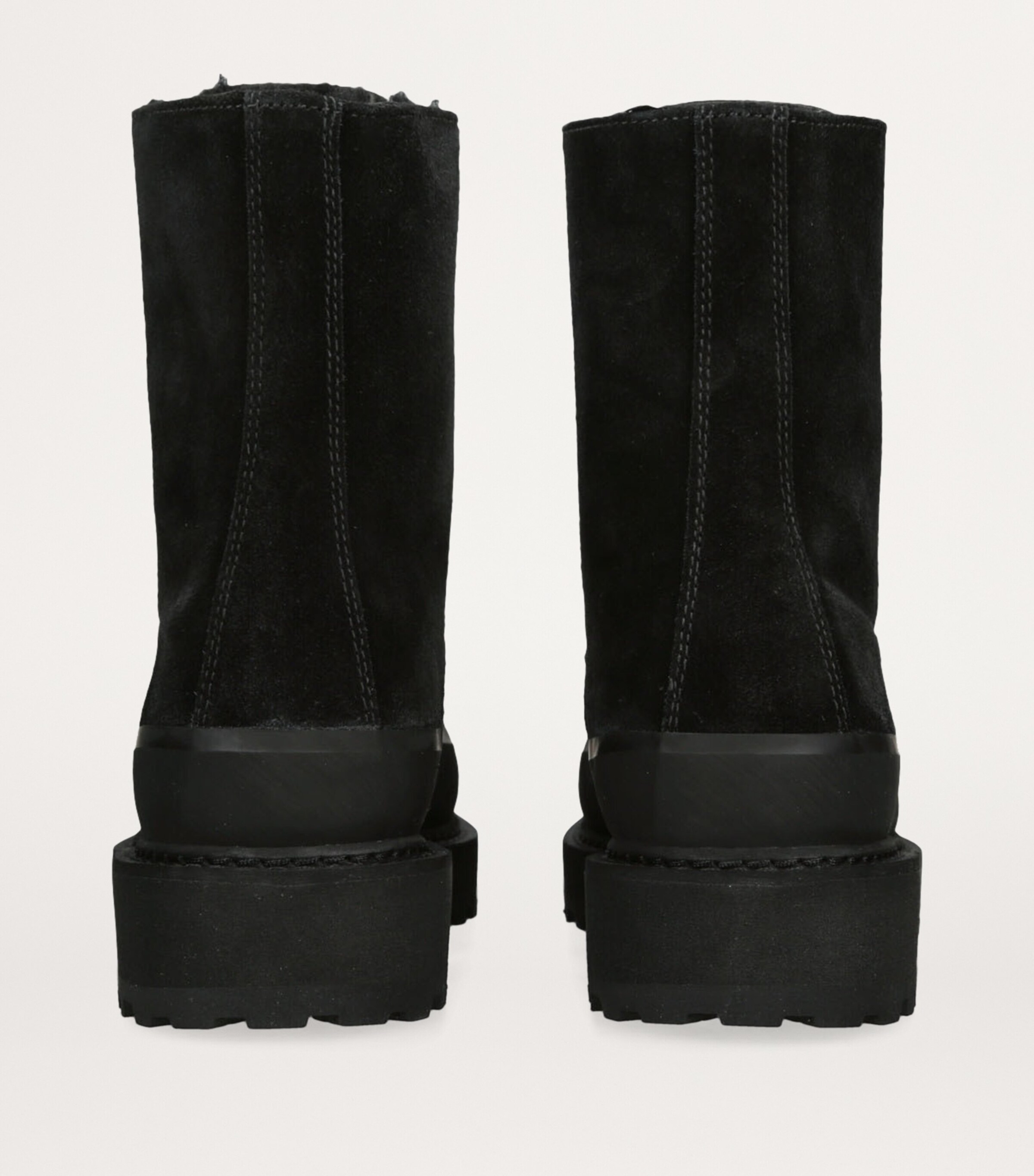 Suede Dolomite Ankle Boots BLACK Image 2