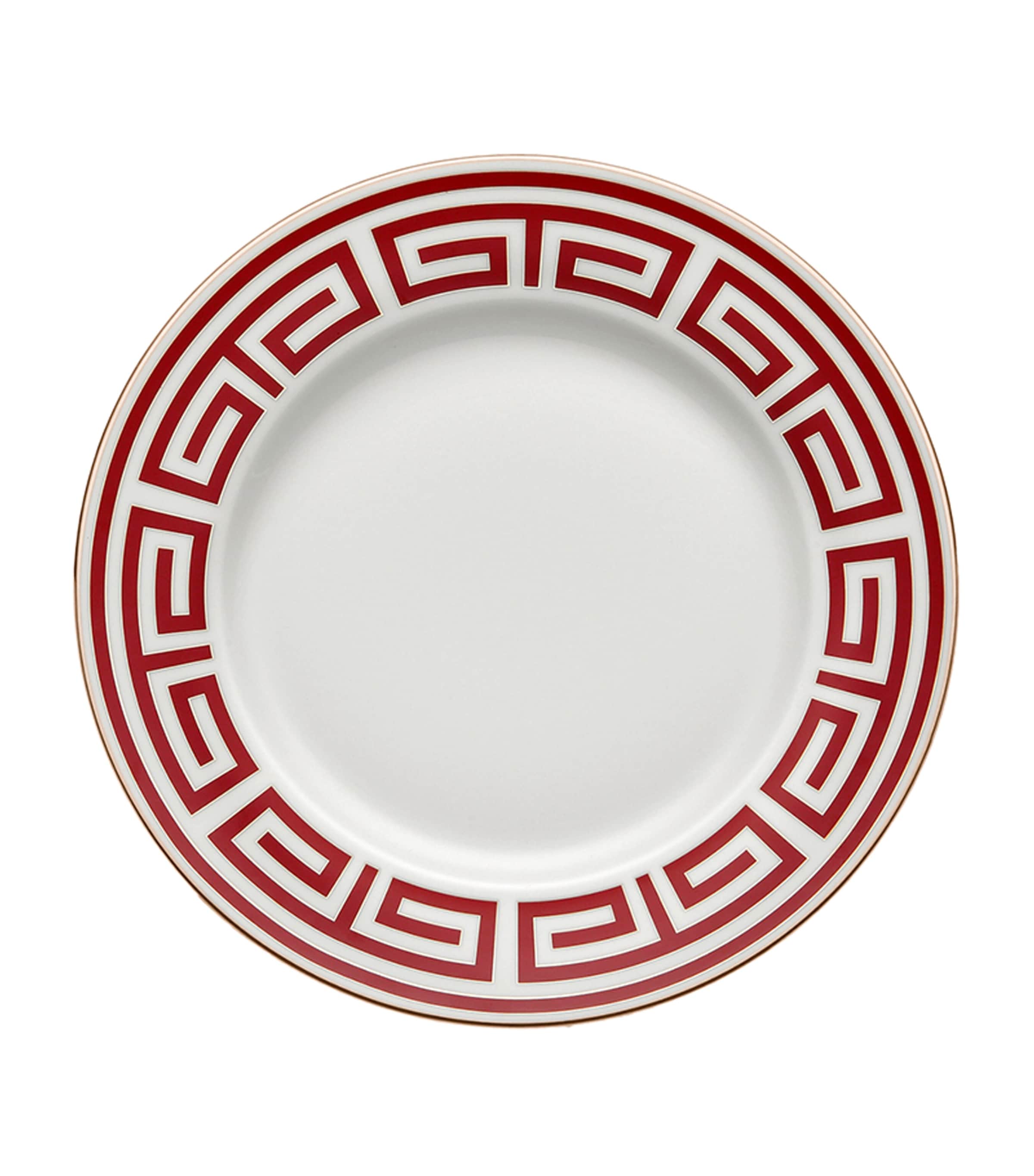 GINORI 1735 Labirinto Scarlatto Soup Plate (24.5cm) Image 1