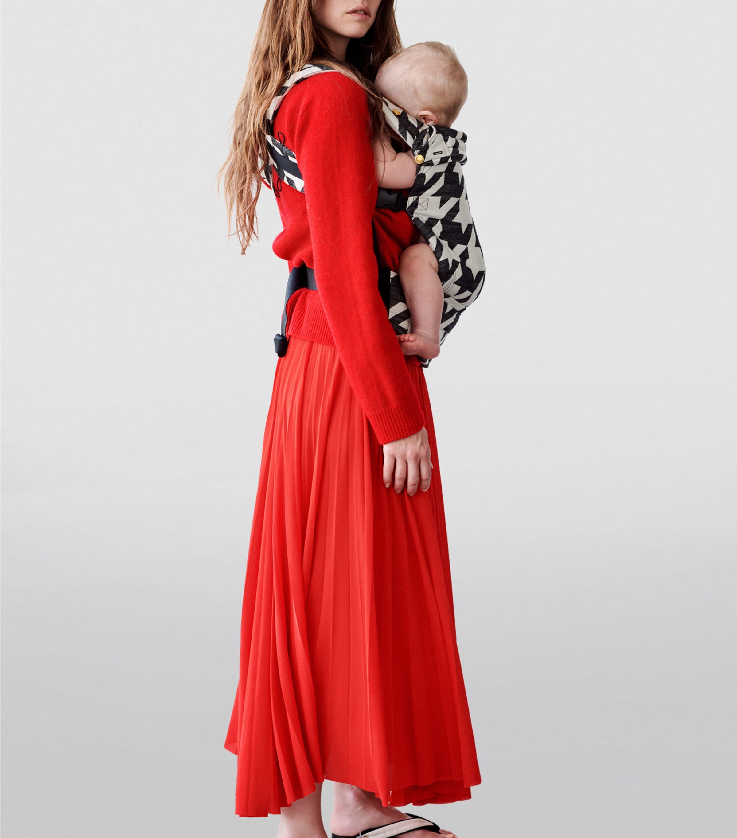 Zeitgeist Baby Carrier Tweed BLACK, WHITE Image 6