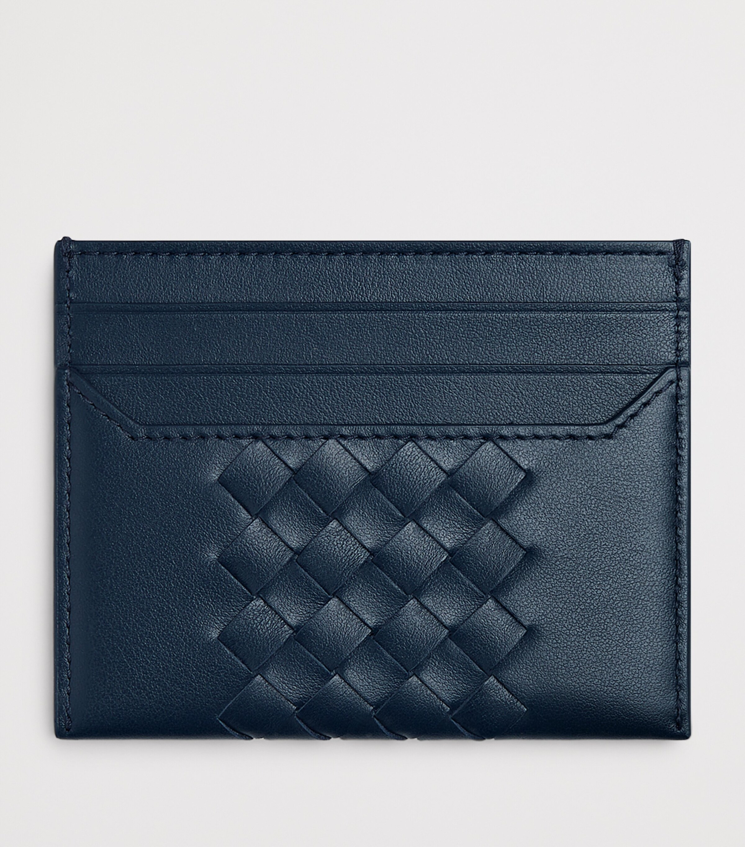Leather Intrecciato Avenue Card Holder 4032 Image 2
