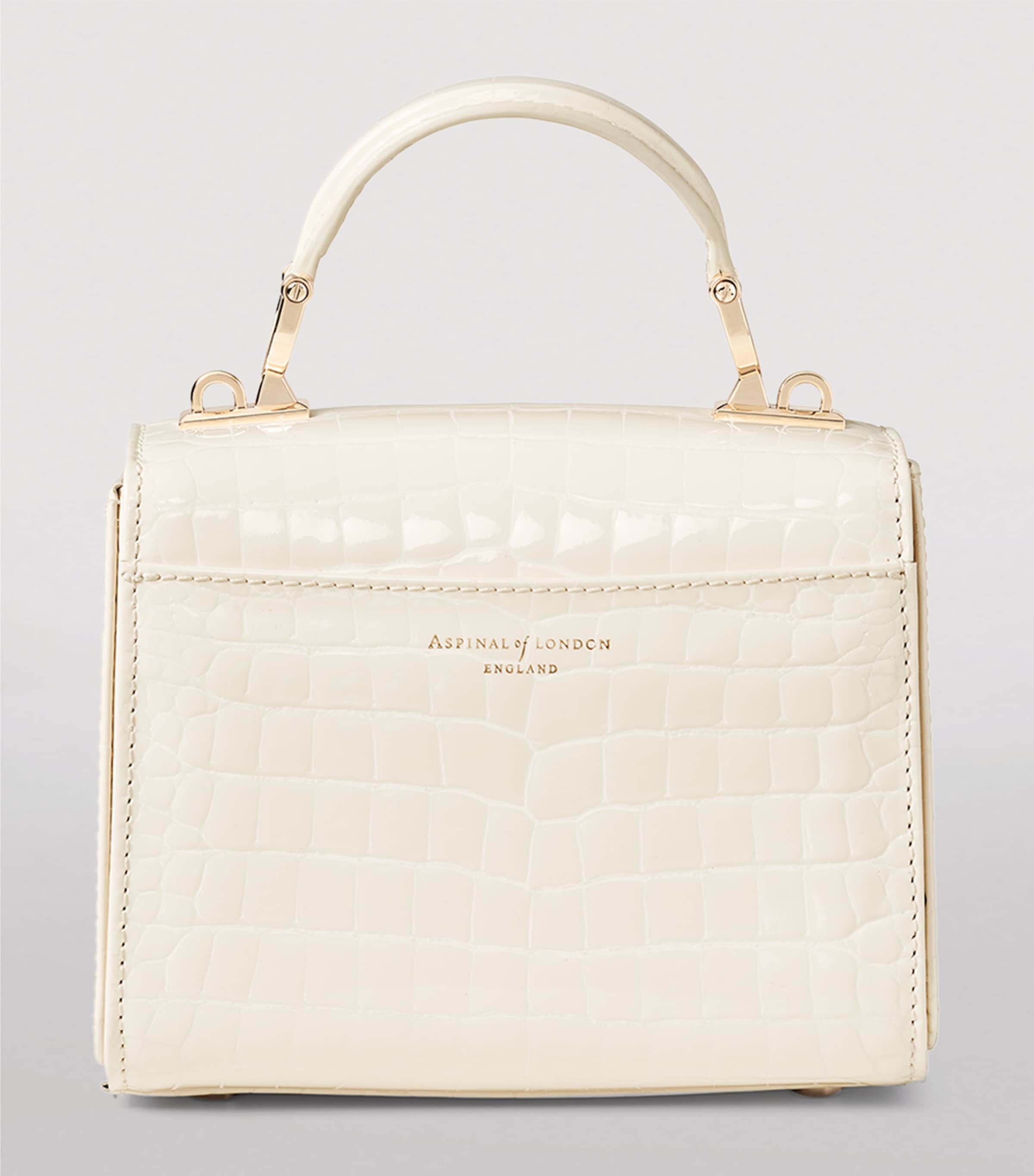 Mini Mayfair Top-Handle Bag IVORY Image 3