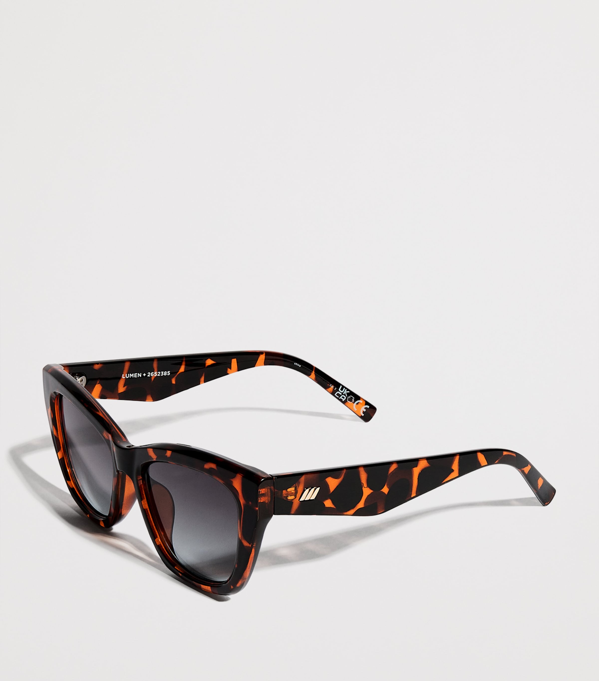 Le Specs Lumen Cat Eye Sunglasses Tort Image 2